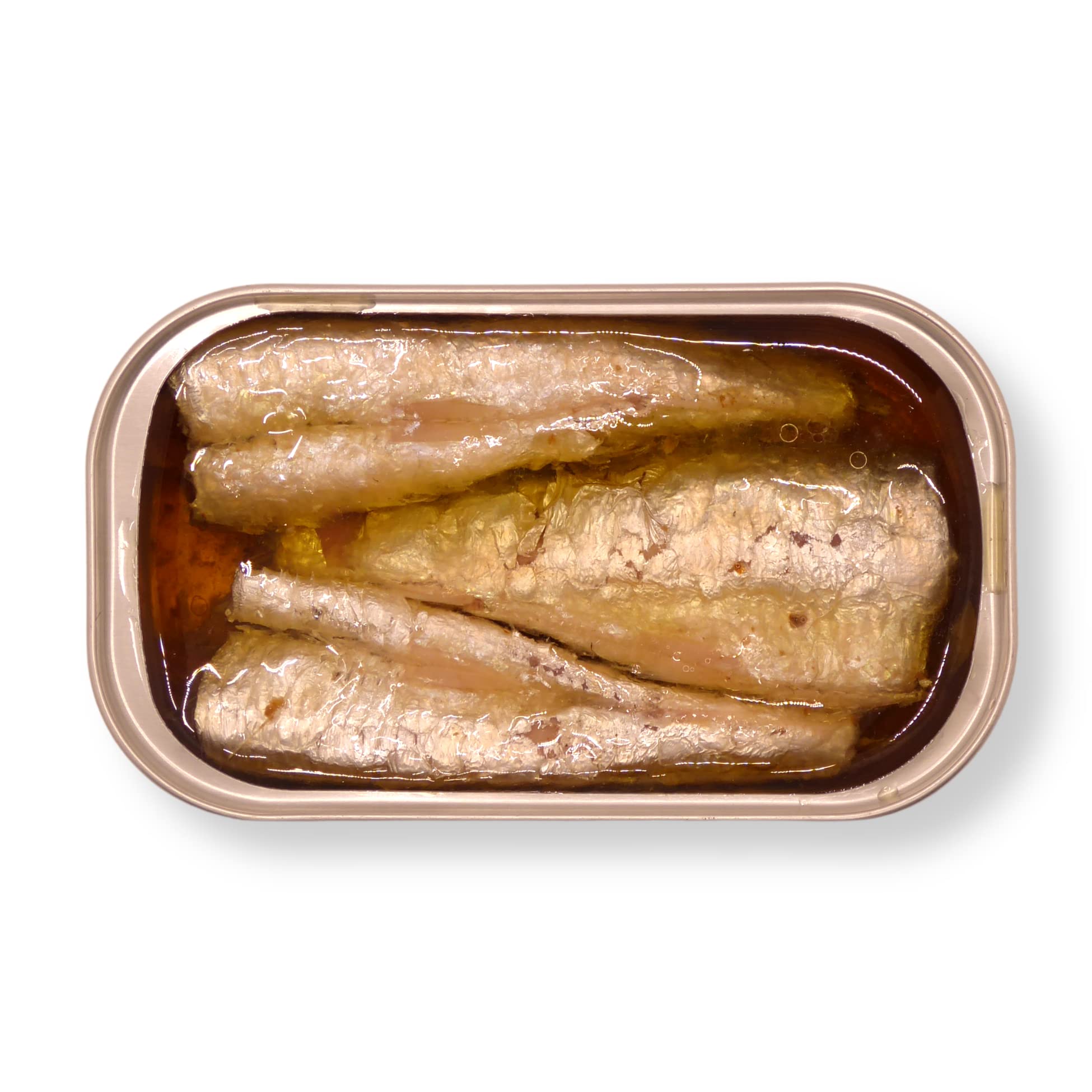 Luças - Sardines en Huile d'Olive et Poivron Vert/Produit Gourmet du Portugal - 5 x 120 gr Pack