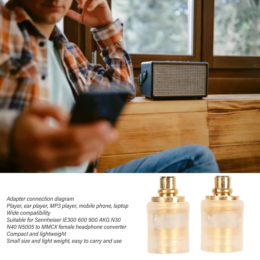 Sennheiser ie600 ジャンク品とmmcx用ケーブル接続用アダプター Sennheiser ie600 ジャンク品とmmcx用ケーブル接続用アダプター