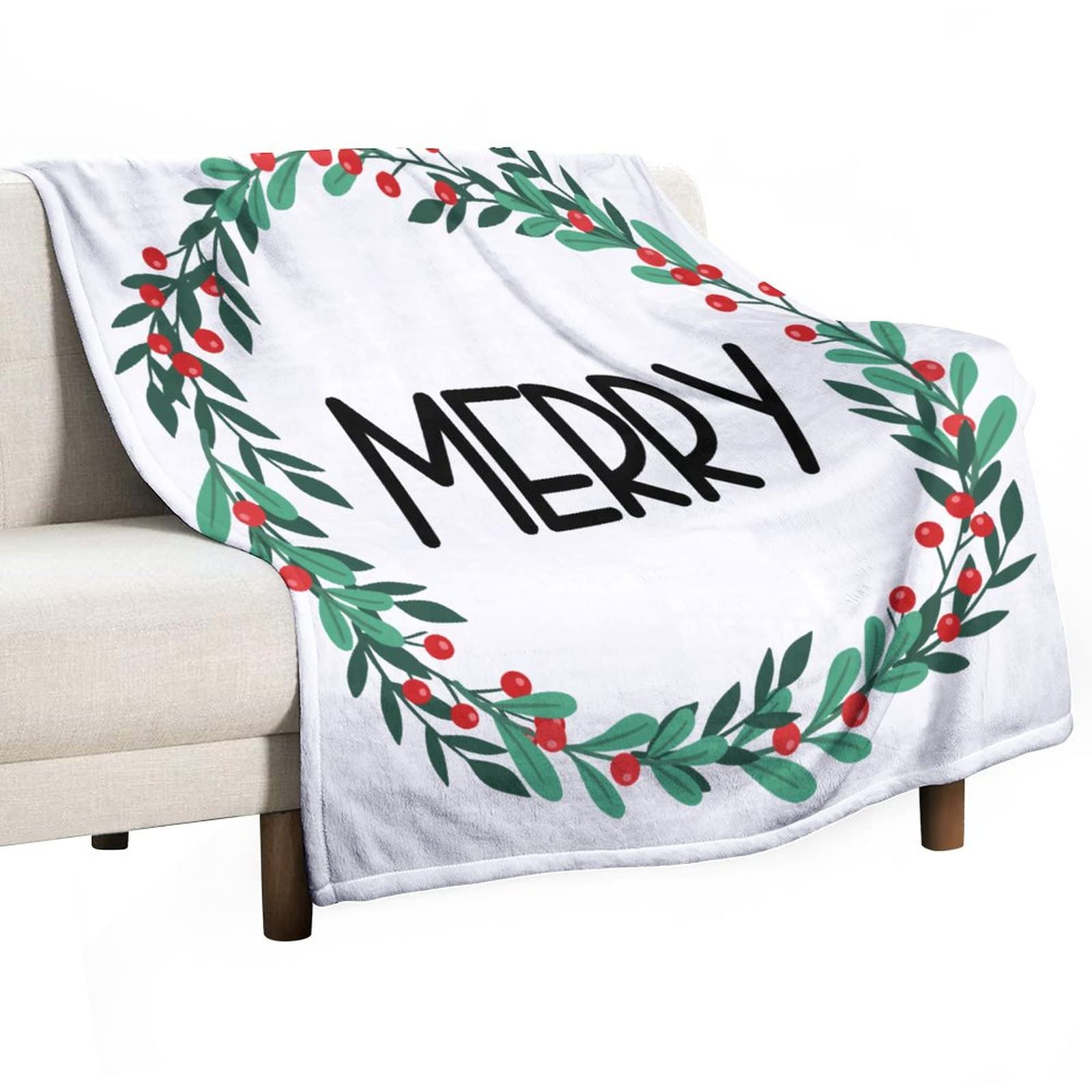 Couverture en polaire chaude contre le froid hivernal, plaid réversible doux 130x150cm