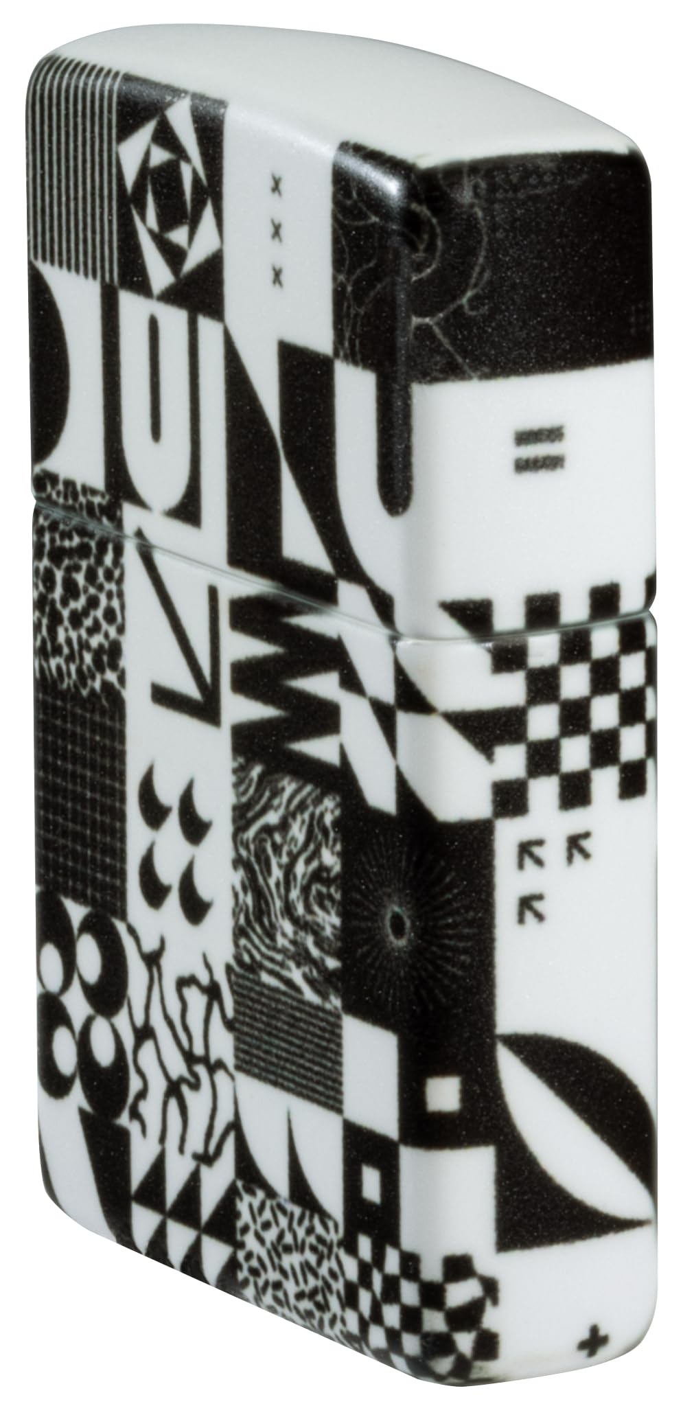Zippo Accendino antitempesta – Abstract Pattern, 540°, Color Image – Ricaricabile – Riutilizzabile – Design antivento – Confezione regalo – Made in USA