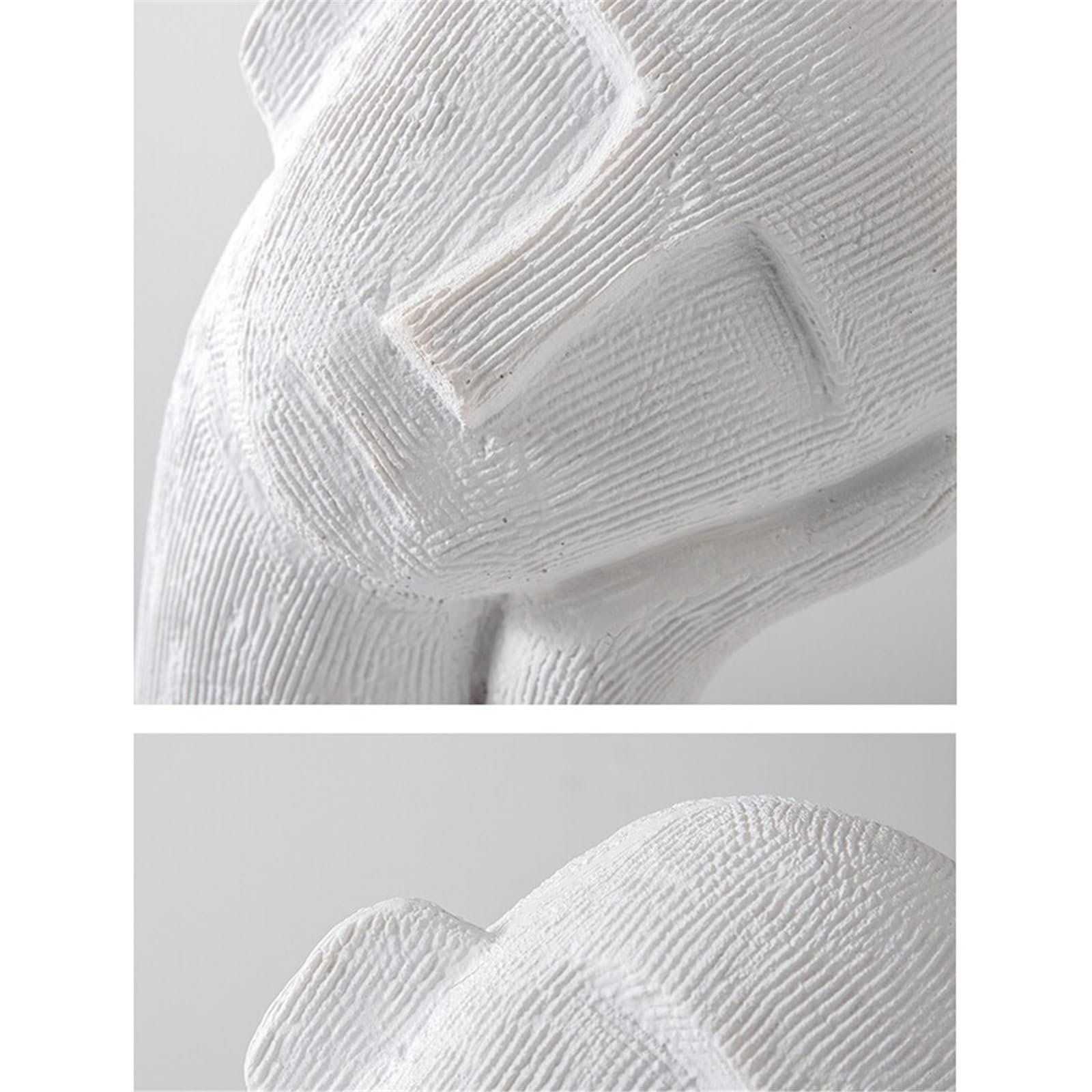 decoración del hogar Abstract Portrait Sculpture Resin Ornament Simple Home Desktop Decoration