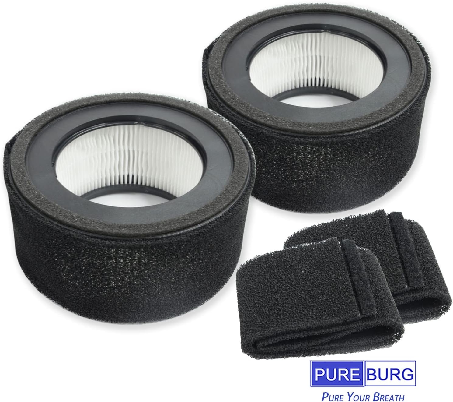 PUREBURG AFH-Z1000-01 Replacement Filter Compatible with TruSens Z-1000 Air Purifier (Small Room),2-Pack H13 HEPA Activated carbon Air Clean VOCs Dust - Image 6