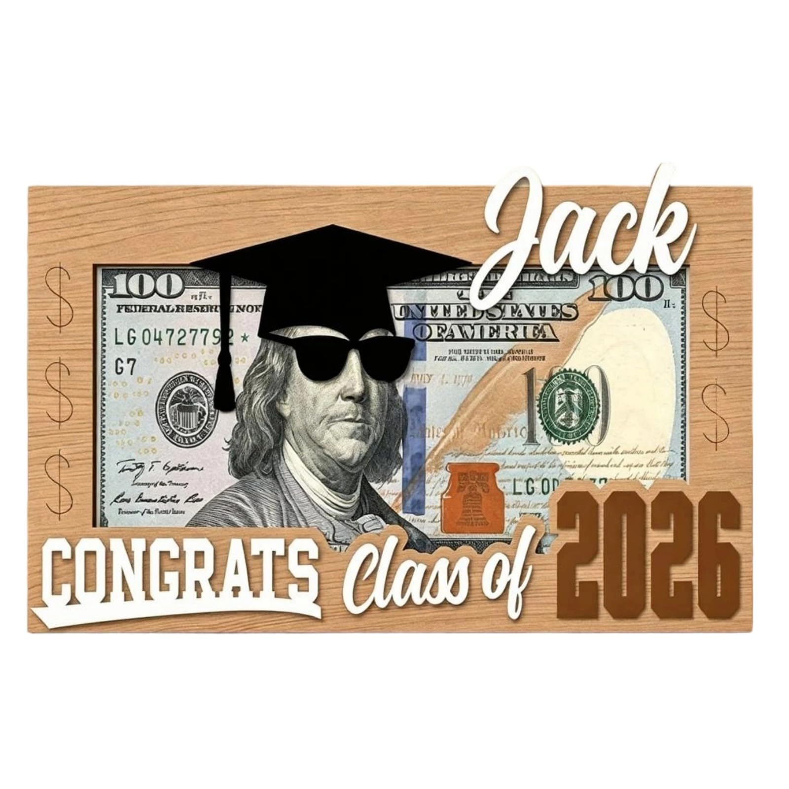 Creative Graduation Gift Money or Cards Holder Cash Envelope for High School and College Students Graduation