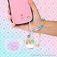 Vista 4 de iFace - Pulsera de cuentas de Hello Kitty y sus amigos - Correa universal para teléfono con dije, bonita cadena para muñeca, cordón estético