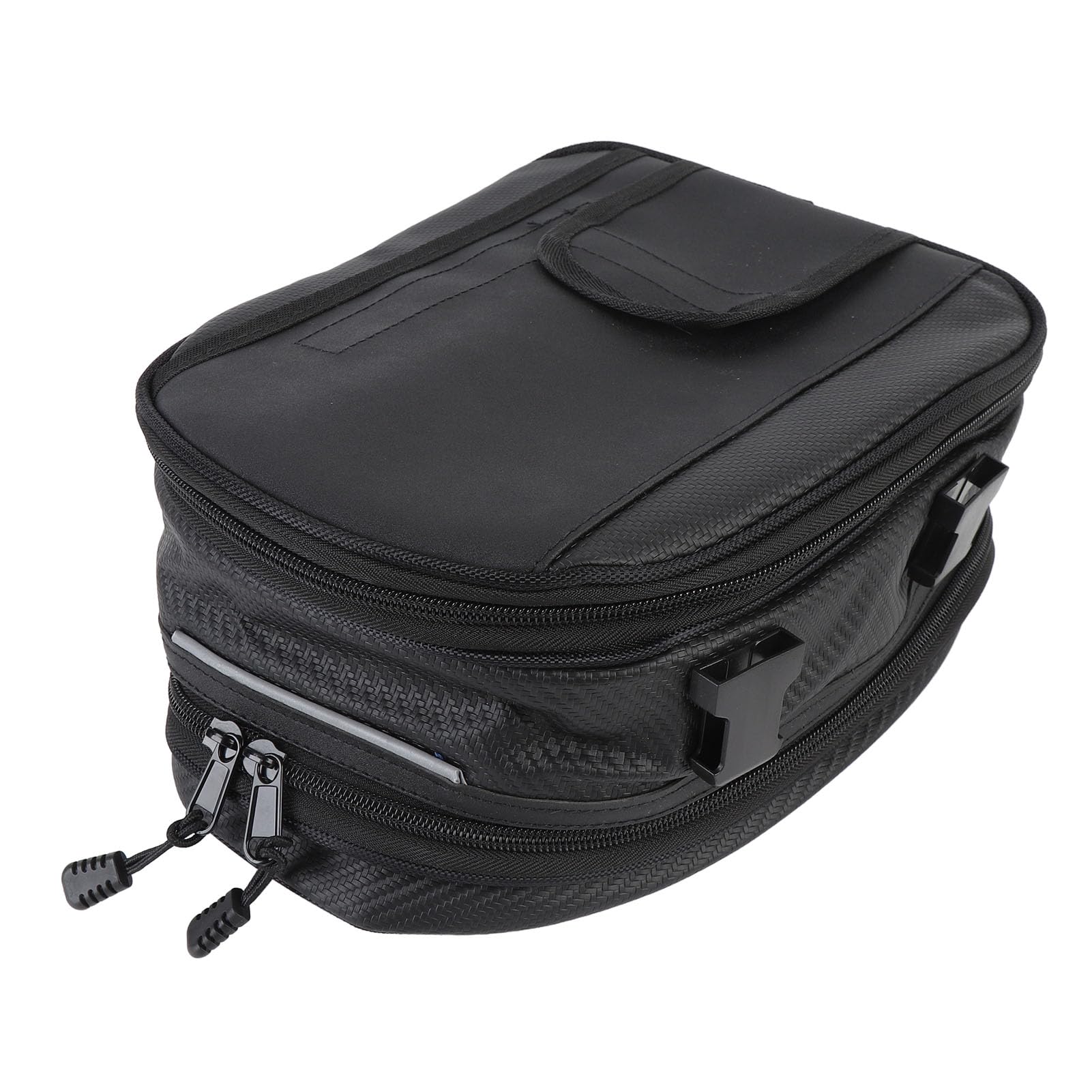Erweiterbare Motorrad-Heckgepäcktasche, Stilvoll, Wasserdicht, 7,5–10 L Fassungsvermögen für Motorrad-Enthusiasten