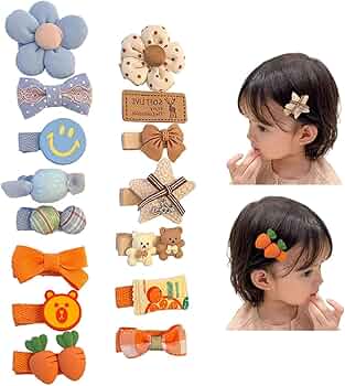 Amazon.co.jp: 赤ちゃん ヘアピン 子供 ベビー ヘアクリップ 15個
