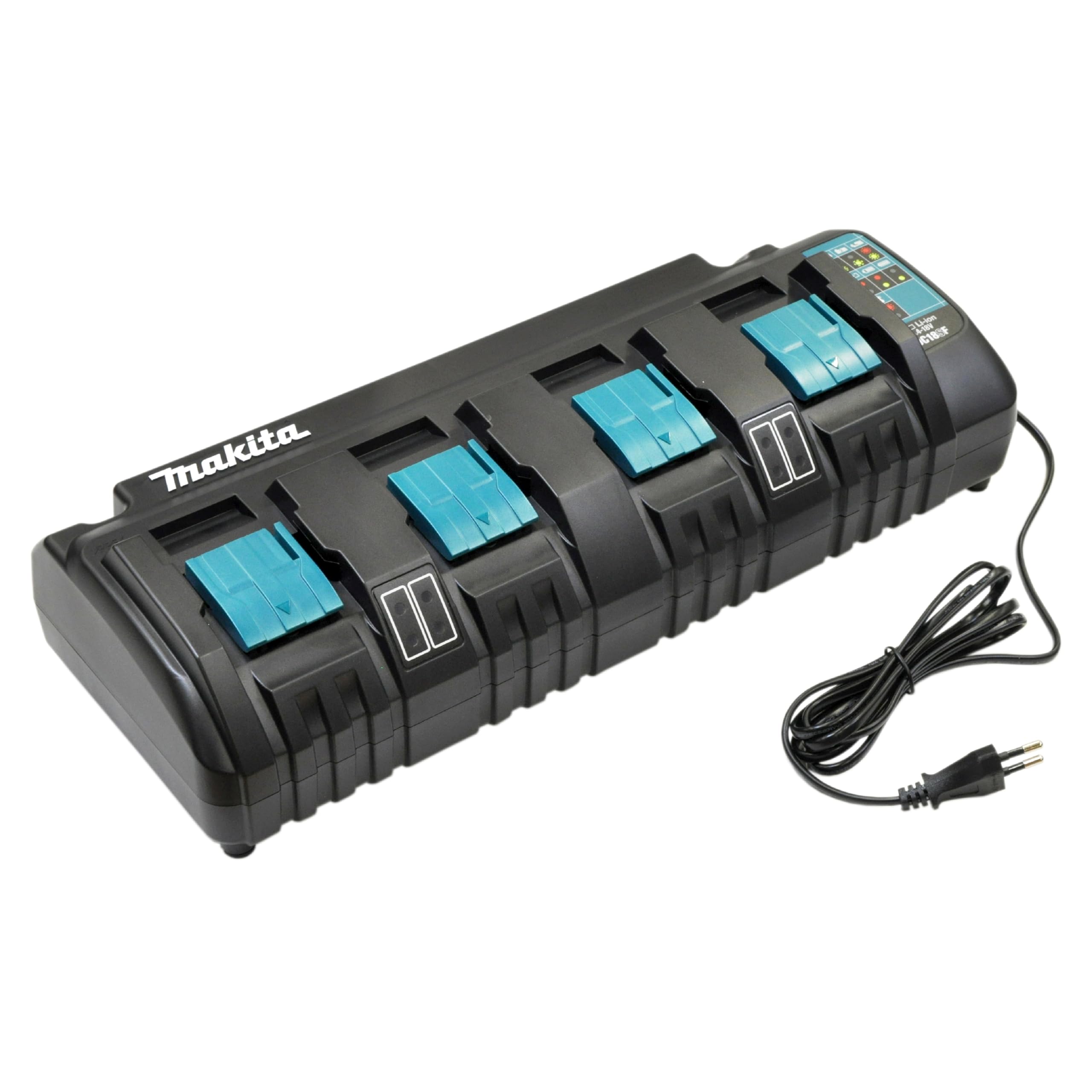 Amazon.co.jp: マキタ 4口充電器DC18SF 18V/14.4V対応 6Ahフル充電 2本