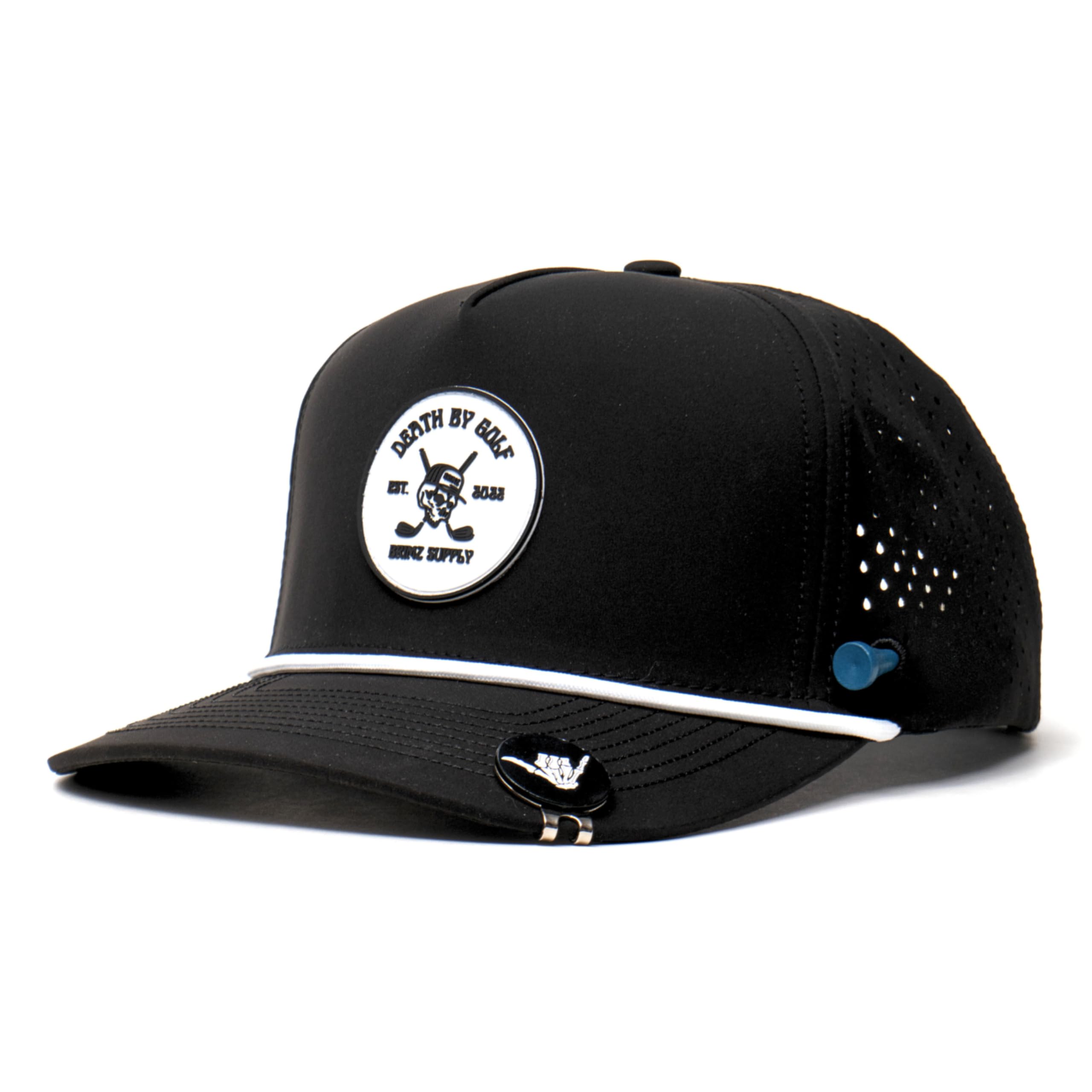 BRIMZ - Sombrero de golf - Negro, Negro -, talla única