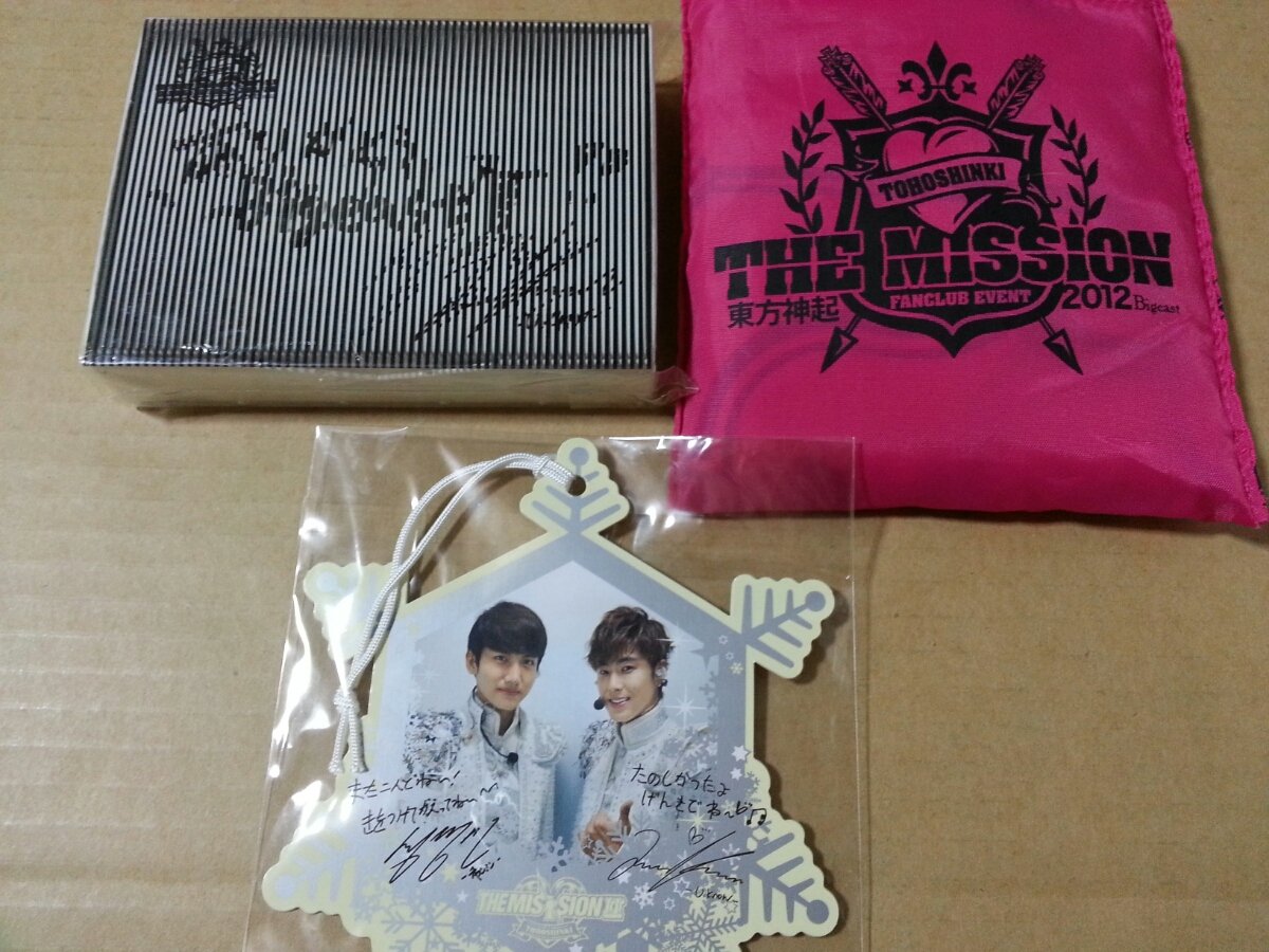 Amazon.co.jp: 東方神起 ユノ&チャンミンBigeastファンクラブ