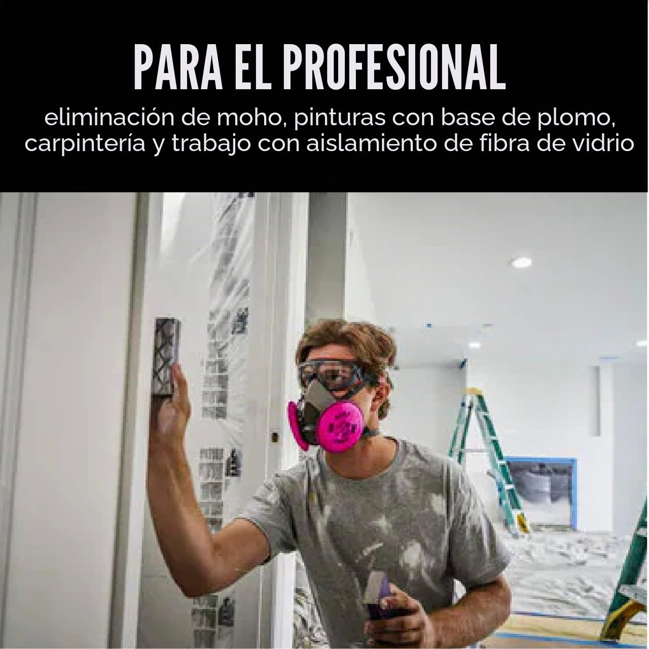 3 M P100 filtro de partículas con Nuisance nivel Organic vapor liberación, 2097PA1-A