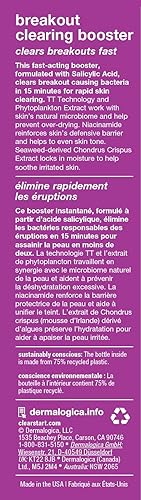 Miniatura 3 de Dermalogica Clear Start - Potenciador de limpieza de acné, tratamiento de manchas de acné con ácido salicílico, elimina los brotes y bloquea la