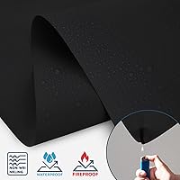 Vista 3 de Persianas enrollables opacas sin cordones con aislamiento térmico, impermeables, resistentes al fuego, resistentes a las arrugas, persianas