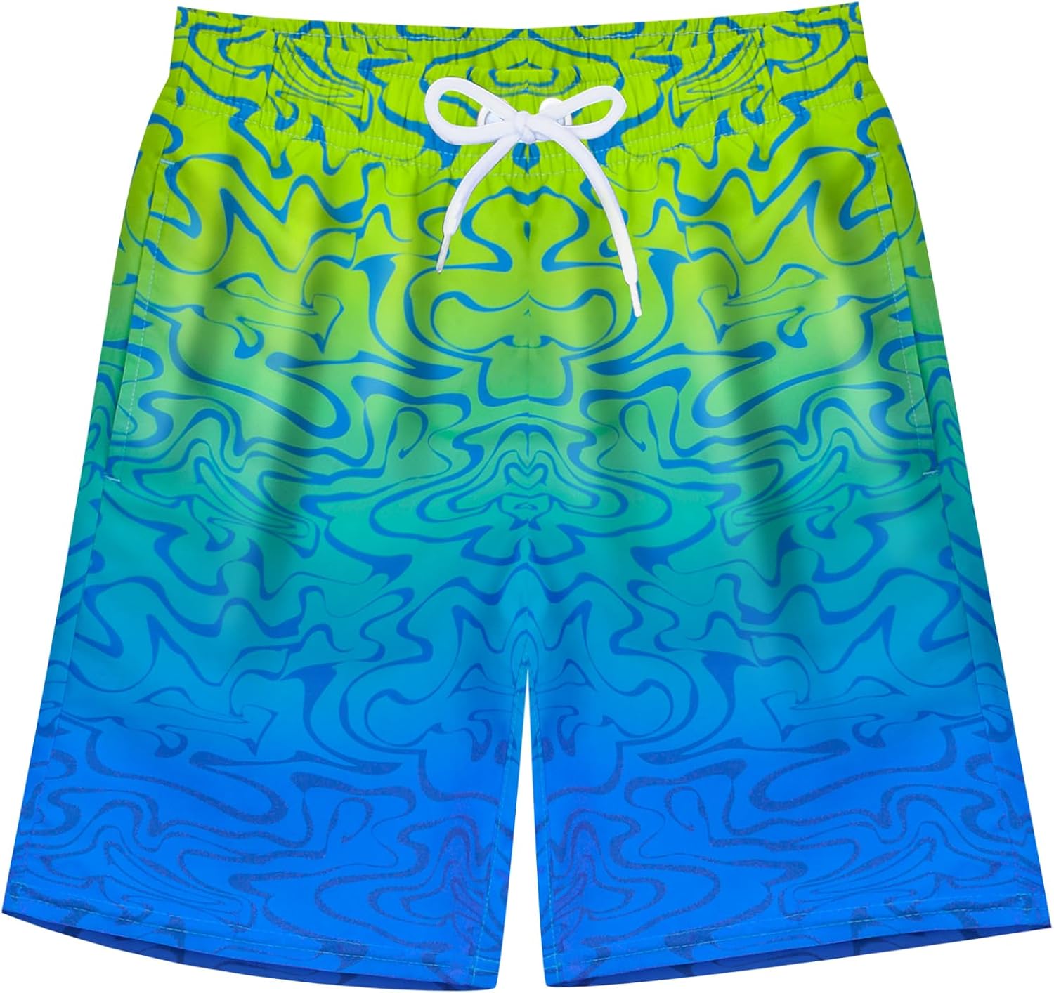 MaciRept Boys Swim Trunks Board Shorts Teen Boys Swimsuit Quick Dry Swimwear Swimming Shorts Bathing Suit Size 8,10-12,14-16