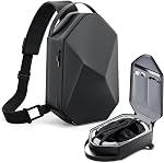 ANNAPRO Le dossier de la recherche de Meta 3/Quest 3S/Quest 2/Vision Pro 2/Pico 4, Crossbody de mode VR Sac compatible avec Kiwi Design/BOBOVR Elite Accessoires de batterie, Sac de voyage à épaule