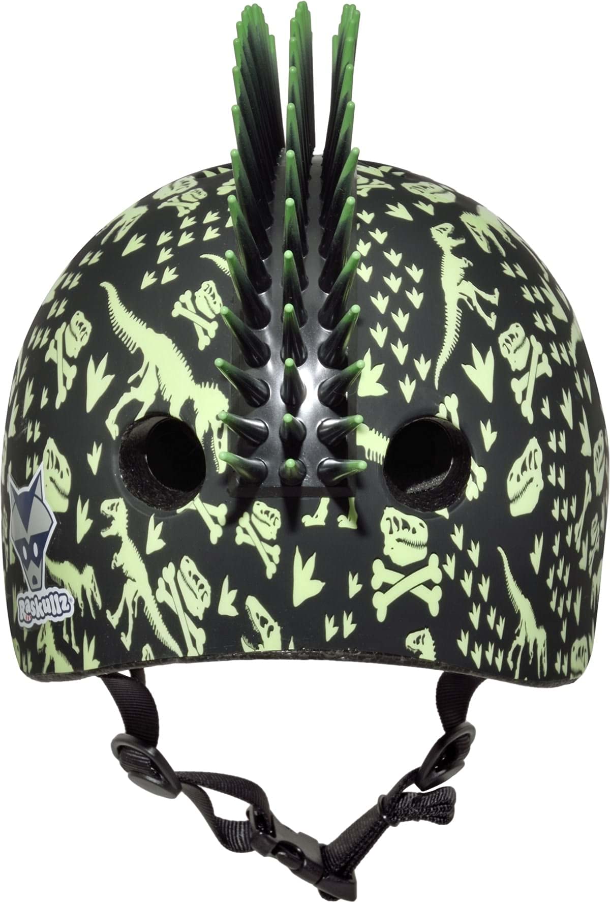 C-PREME RASKULLZ Childrens Helmet 5+ Years T-Rex Bonez Mohawk Style Size 50 54cm - View #3