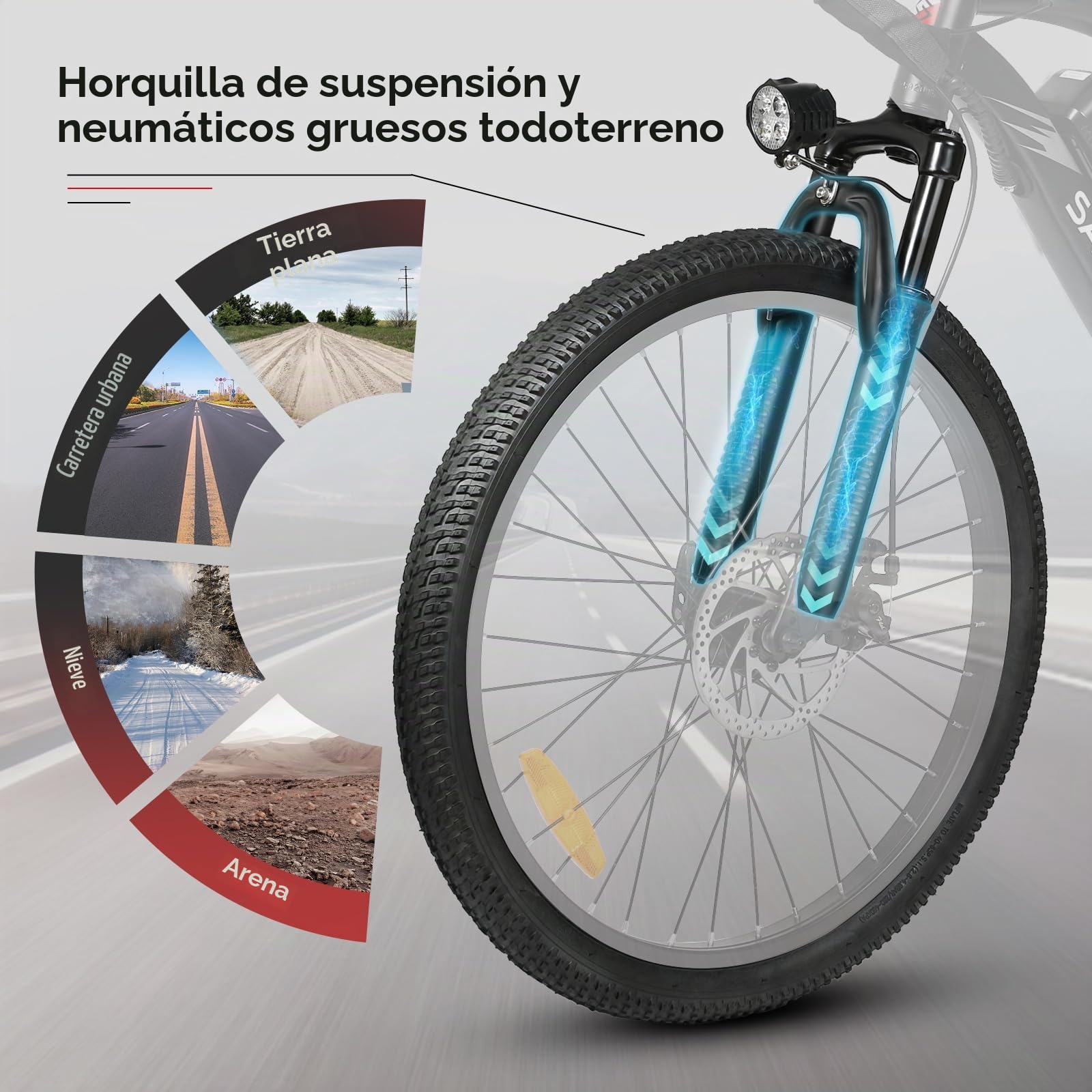 SAMEBIKE Bicicleta Eléctrica 24" eBike para Commuting con 250W Motor 36V y 13Ah batería extraíble Bicicleta eléctrica Adulto autonomía de 90km Velocidad máxima de 25 km/h E Bike para Viajeros Urbanos