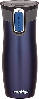 Contigo 1000-0008 Tasse à boire isolée en acier inoxydable, boucle ouest