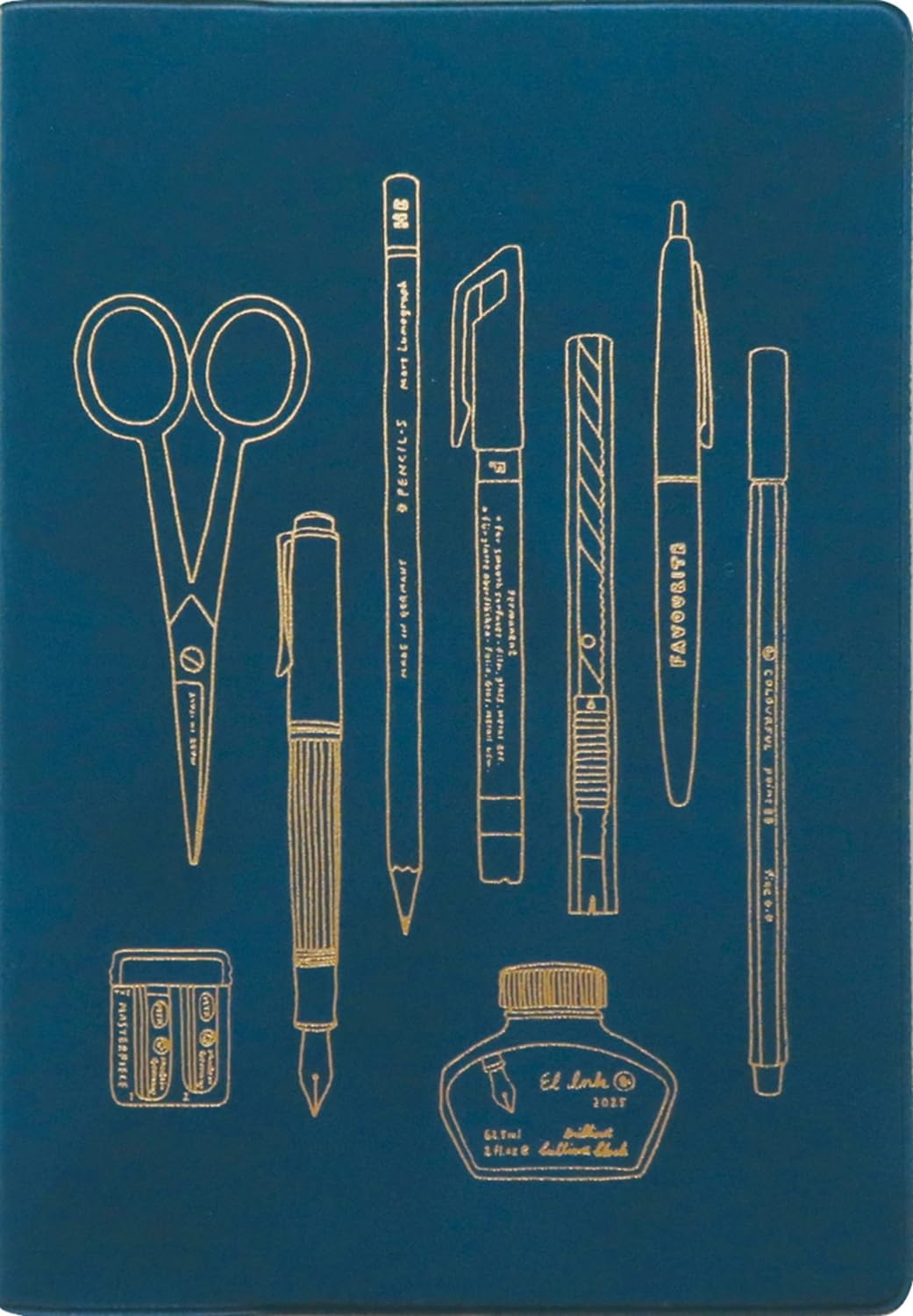 Elcomune Matka DR-MG-480 2025 B6 Monthly Drawer, Marine Blue (Begins October 2024)