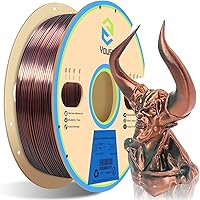 Vista 16 de Yousu - Filamento PLA de seda 1.75mm, filamento para impresora 3D de coextrusión de doble color, compatible con la mayoría de impresoras 3D, seda