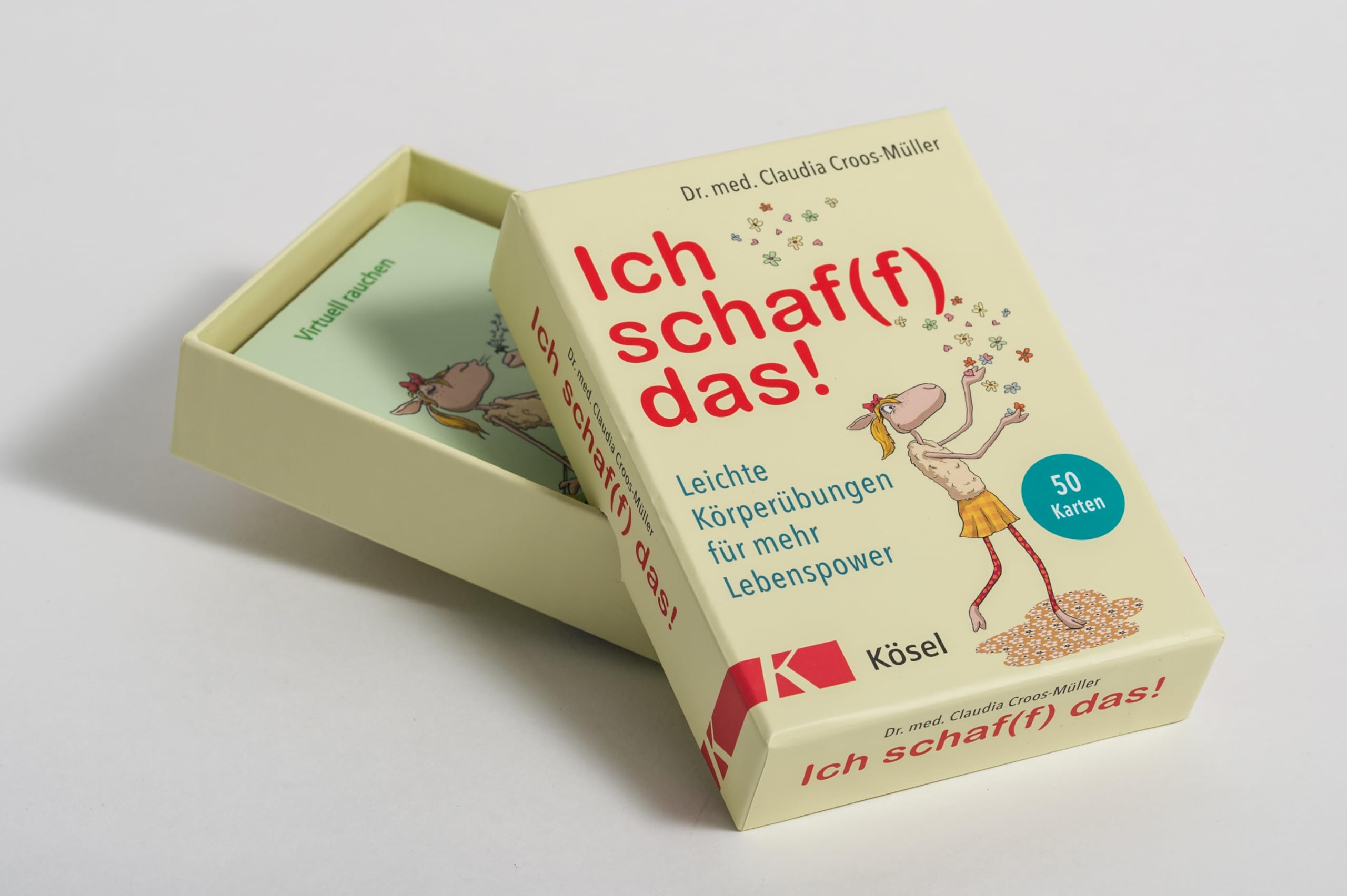 Ich schaf(f) das!: Leichte Körperübungen für mehr Lebenspower. 50 Karten - Mit Stülpdeckelschachtel und Booklet