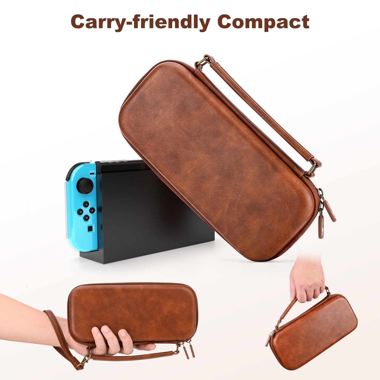 Switch  ケース Younik Switch Case for NS Switch and Switch OLED, PU Leather
