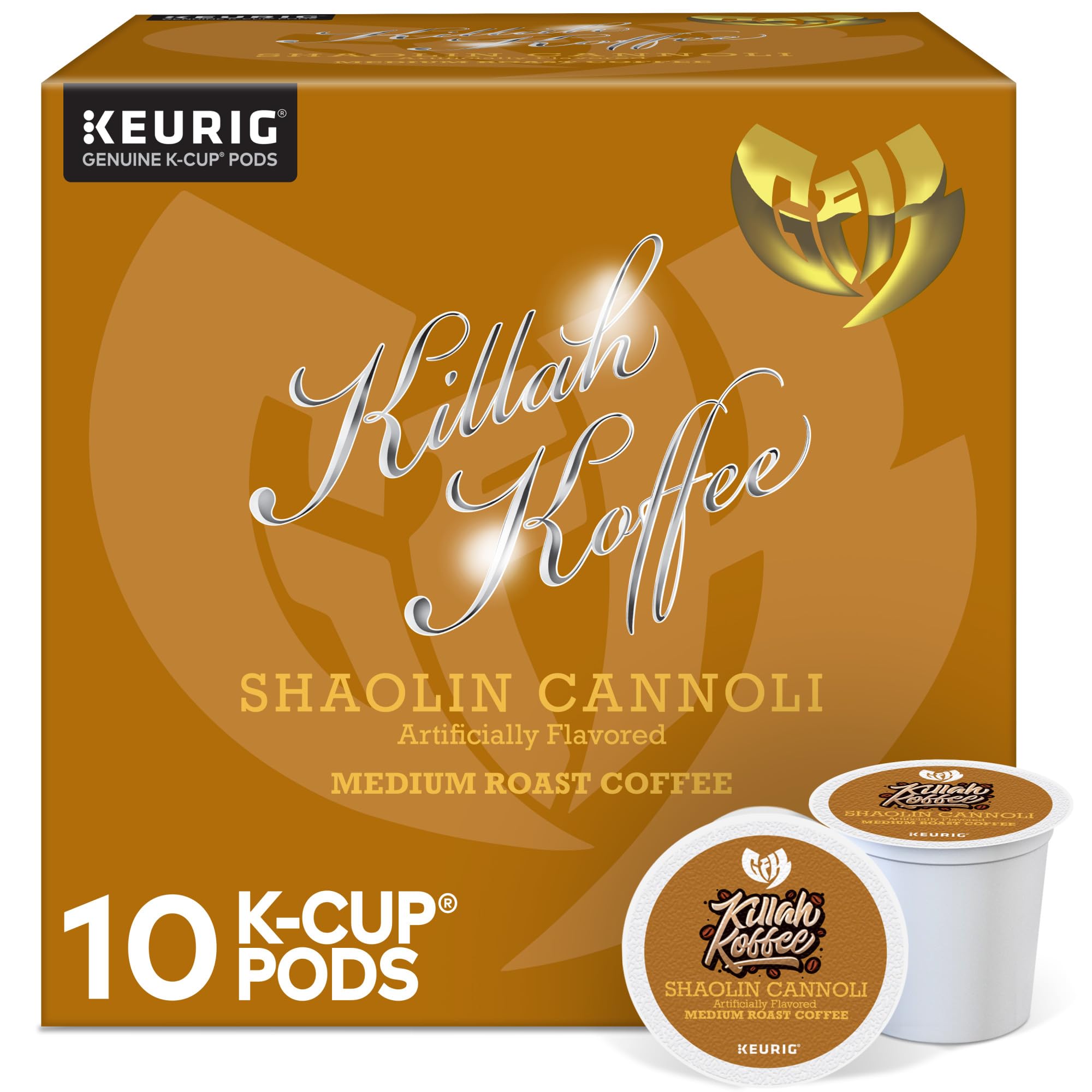 Amazon.com : Killah Koffee Shaolin Cannoli, Keurig Single-Serve K