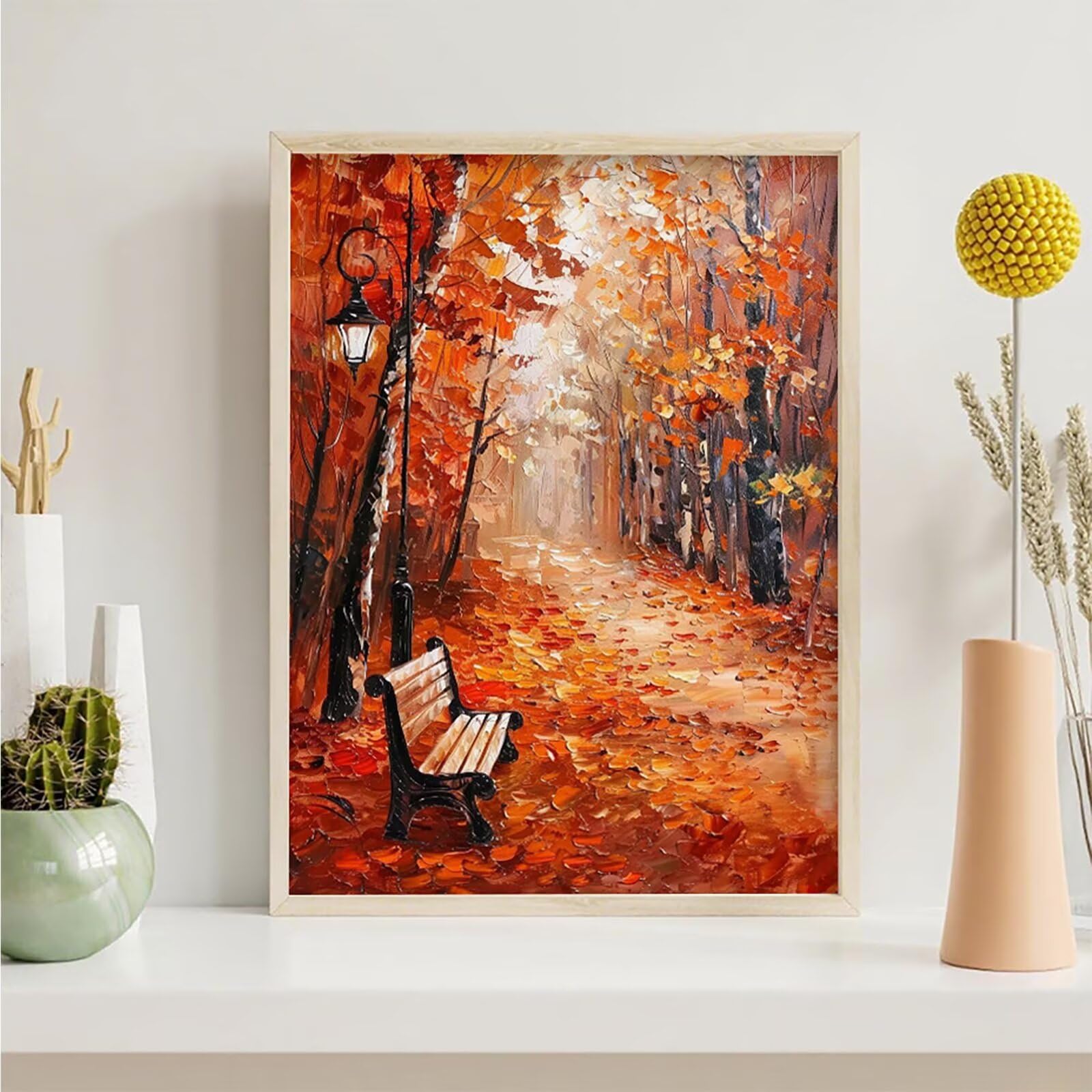 Feuilles Diamond Painting strass de qualité supérieure 80x100cm - 7