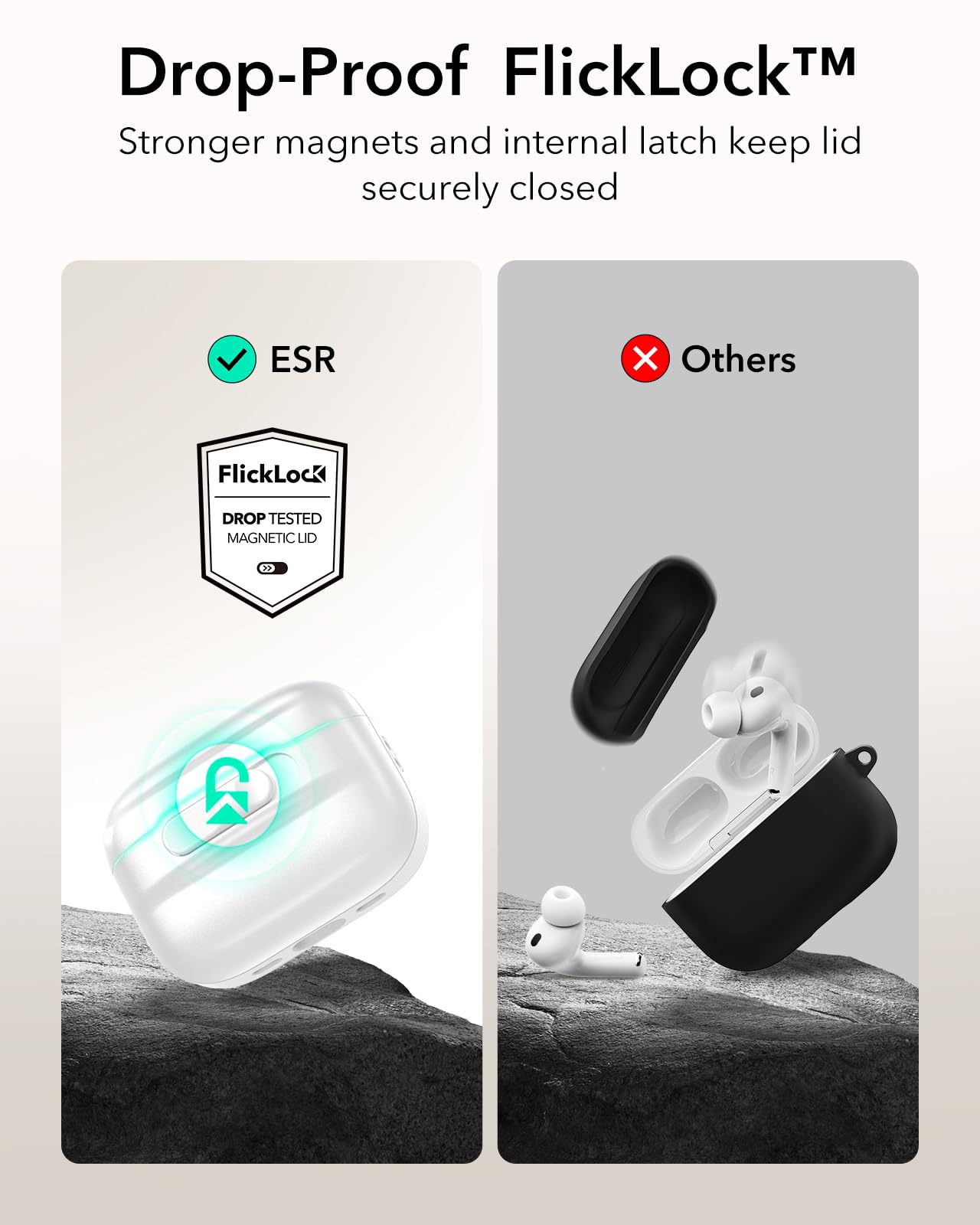 Amazon.com: ESR for AirPods Pro 3 Case (2025), Compatible with