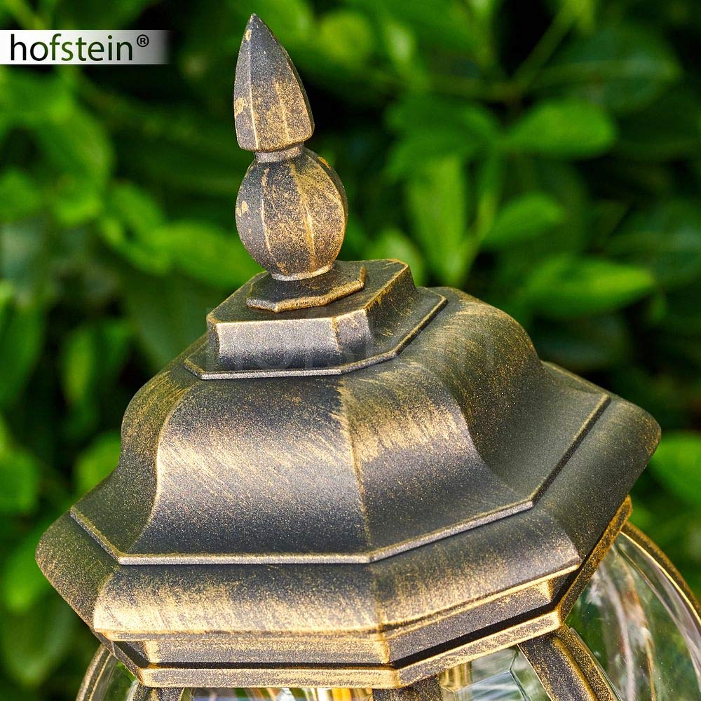 Lampadaire Extérieur Lentua,luminaire Vintage En Aluminium Moulé Brun