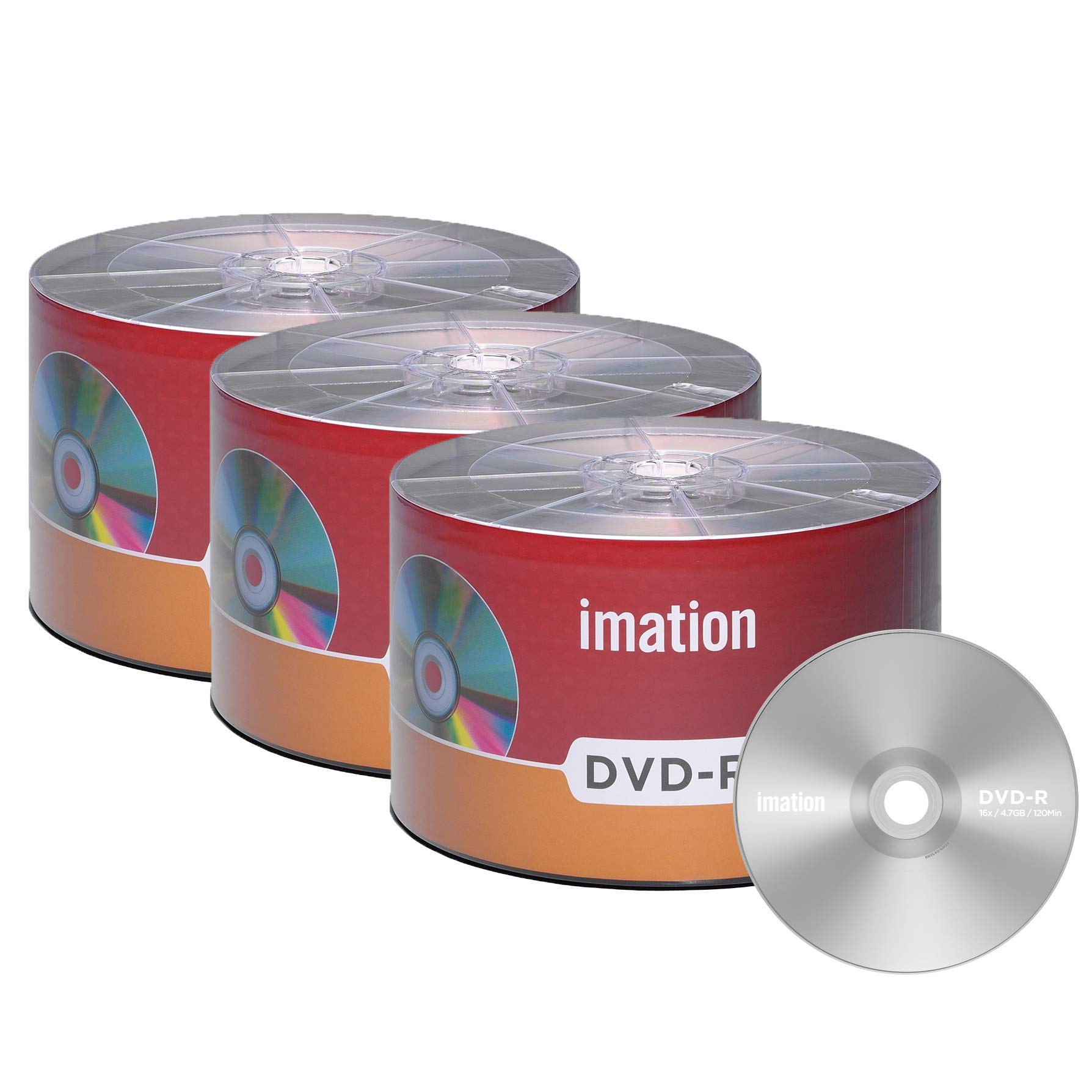 150 Pack Imation DVD-R 16X 4.7GB/120Min Branded Logo Blank Media Recordable Movie Data Disc-picture-12