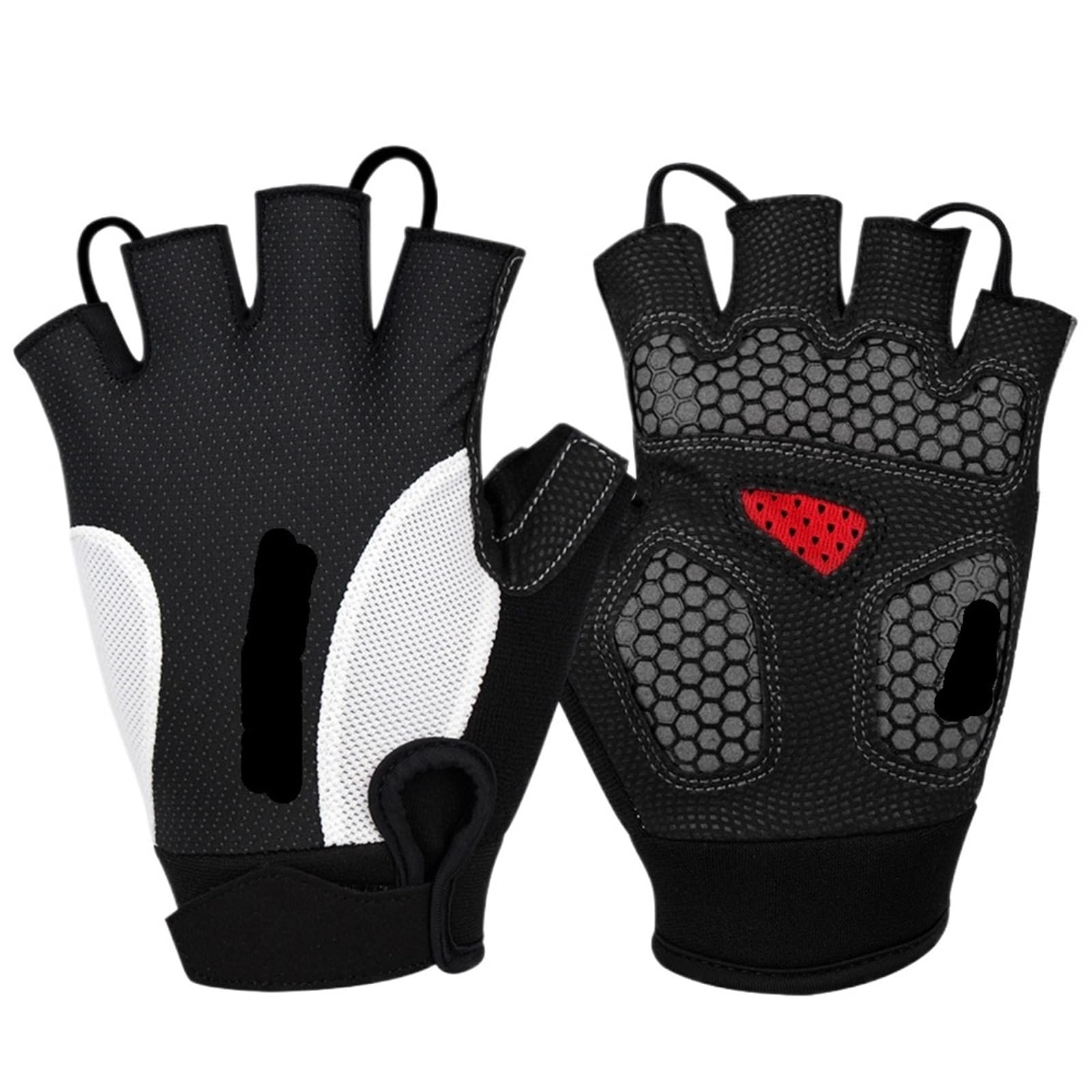 Guantes De Ciclismo Sin Dedos Para Hombre Guantes de ciclismo con acolchado gel, resistentes a los golpes y transpirables, medio dedo Para Ciclismo
