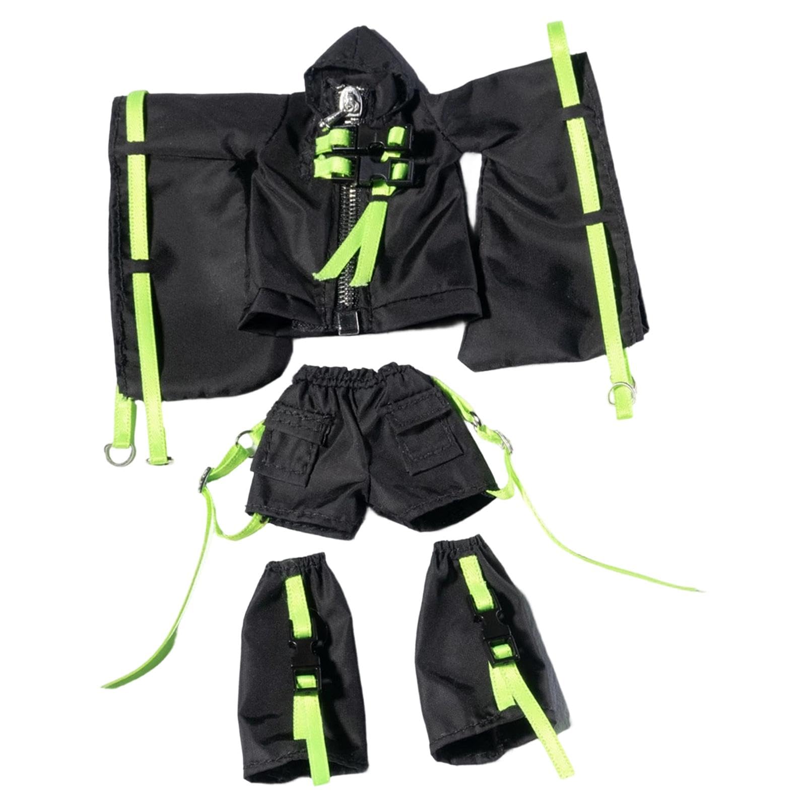 1/12 Miniatur Puppenmantel Und Shorts Set, Multifunktionales Cosplay Puppenoutfit