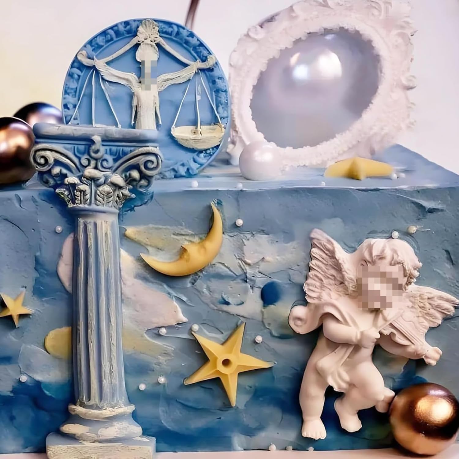 星座 石膏 シリコン型 12星座型 チョコレートベーキング型 ケーキ