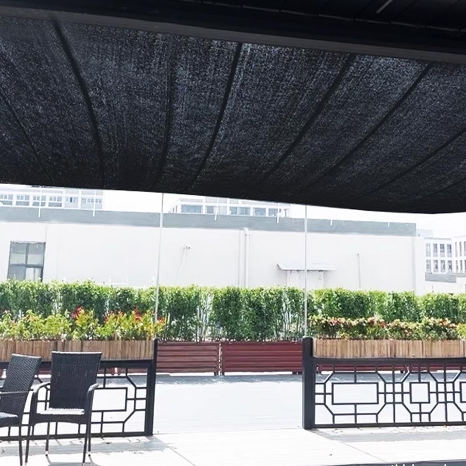 Heavy-Du - Rete termica per serra e tettoie, 5,5 x 5,5 m, protezione UV e resistente alle intemperie