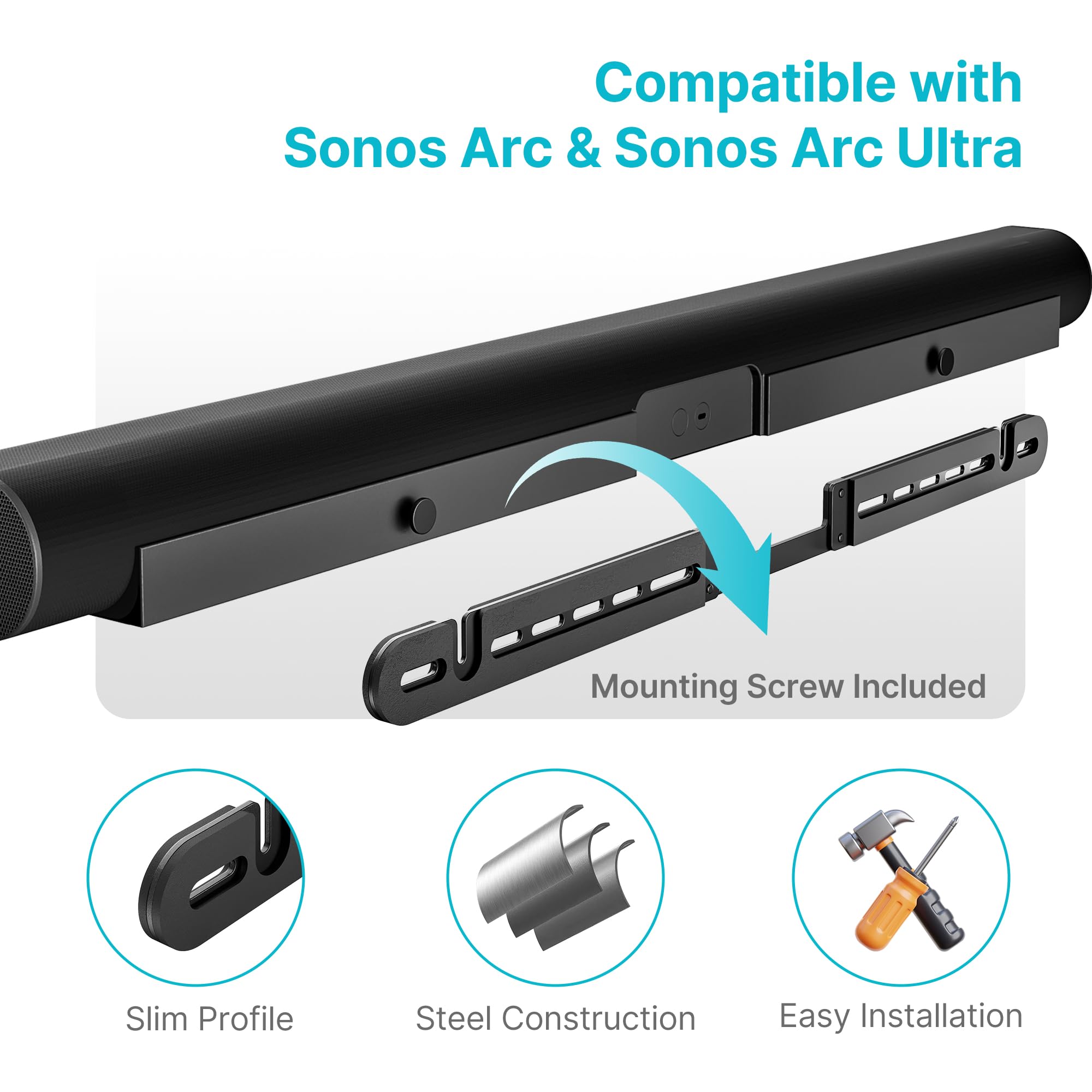 ［YUZU］SONOS Arc と付属品、ウォールマウント付き YUZU様専用］SONOS Arc と付属品、ウォールマウント付き 【公式通販】