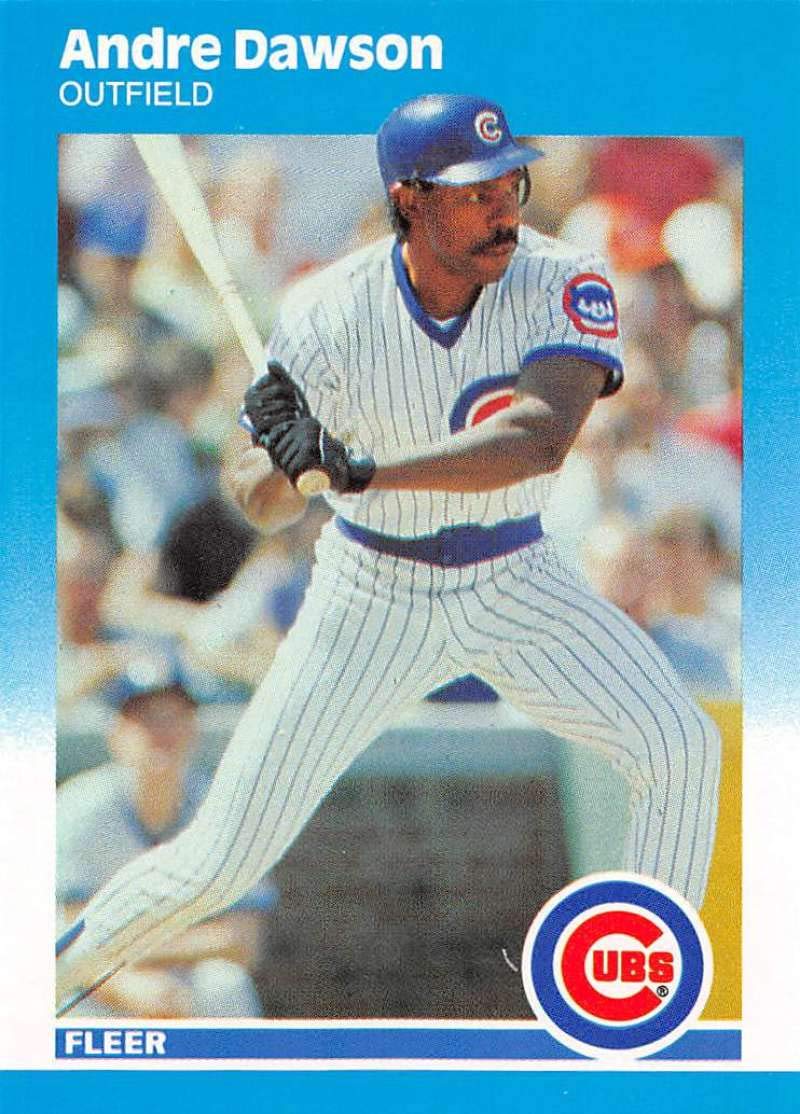 1987 Fleer Update #U-24 Andre Dawson NM-MT Chicago Cubs Baseball
