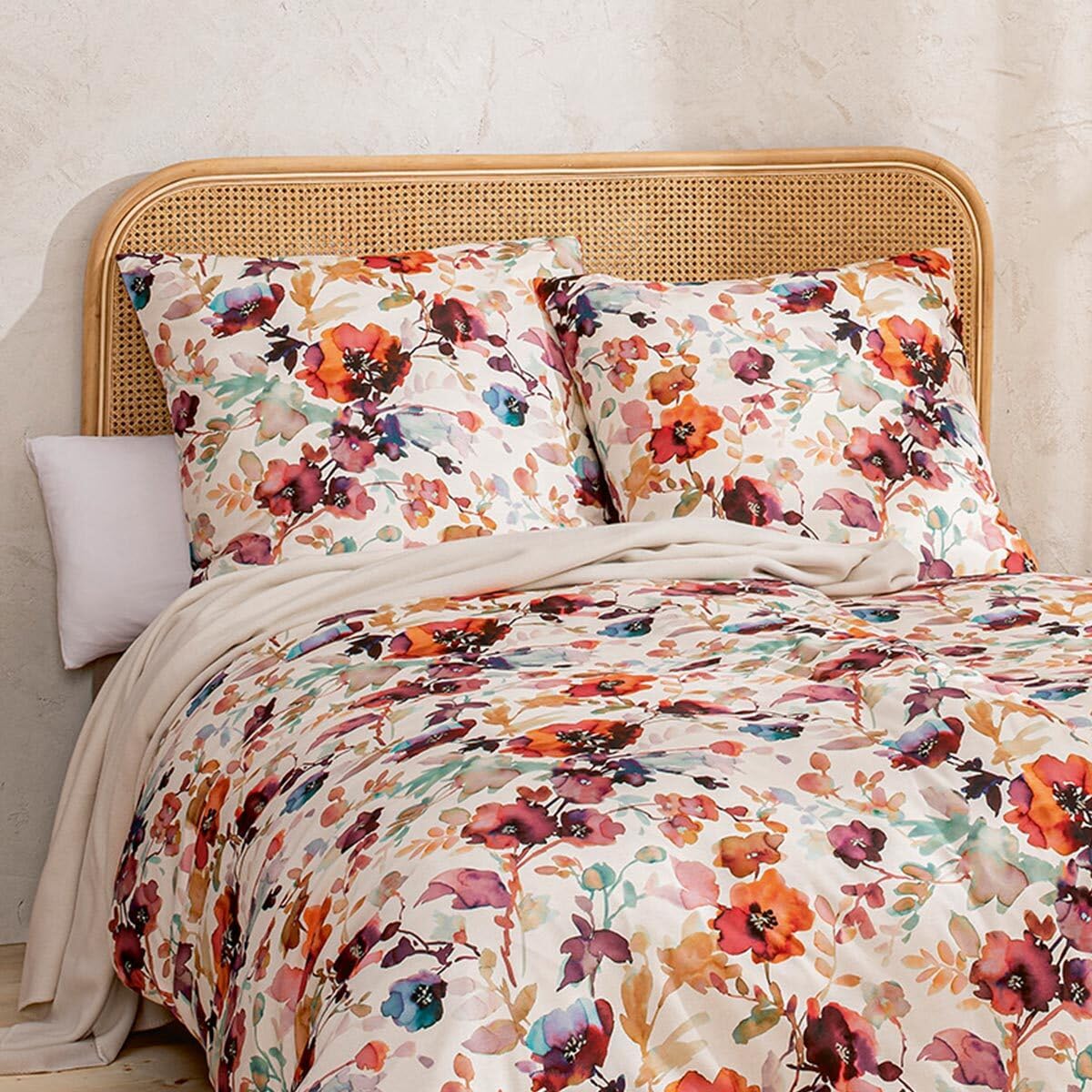 ESTELLA Mako Interlock Jersey Bettwäsche Sanna Multicolor 1 Bettbezug 135 x 200 cm + 1 Kissenbezug 80 x 80 cm