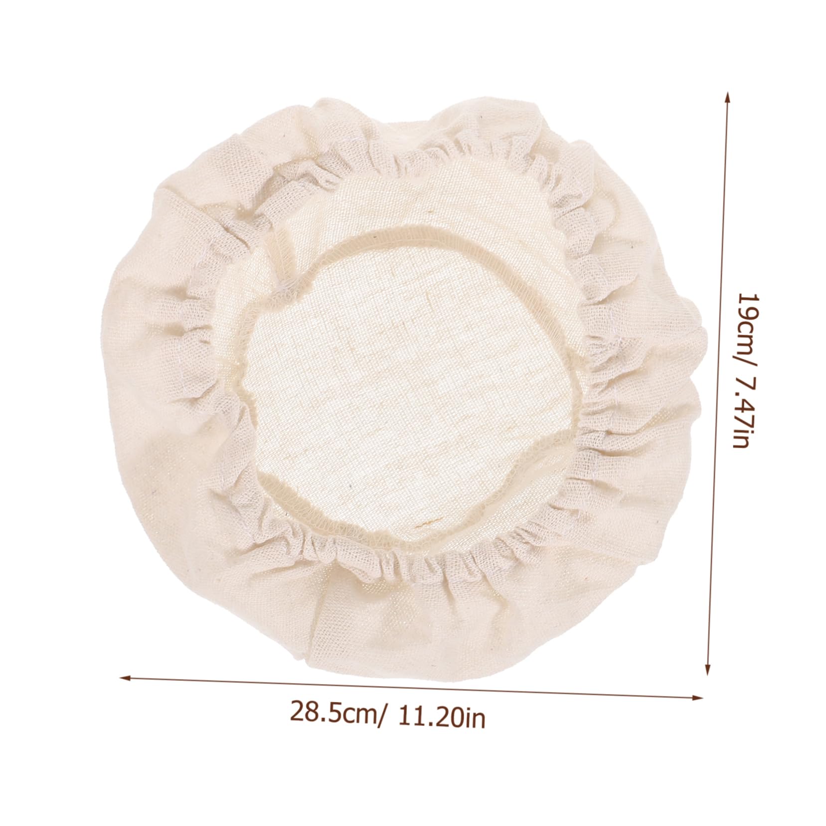 ABOOFAN 3sets Baking Tool Reusable with Liner Bread Covers Woven Loaf Wicker Sourdough Proving Basket Round Basket Baking Supplies Pastry Making Tools Kitchen Supplies Kitchen Gadget 2pcs*3