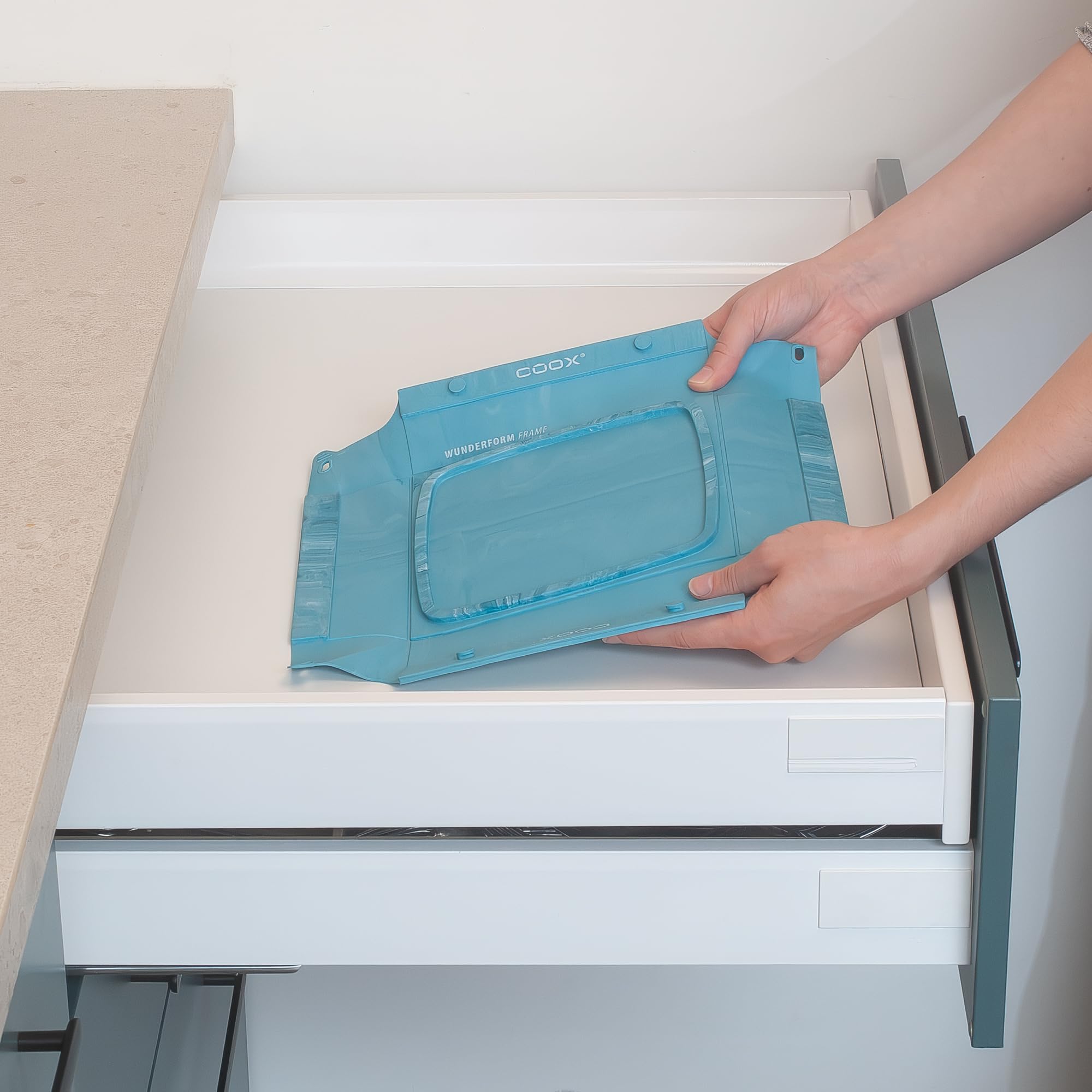 coox WUNDERFORM Frame SQ - Stampo quadrato pieghevole con rinforzo in