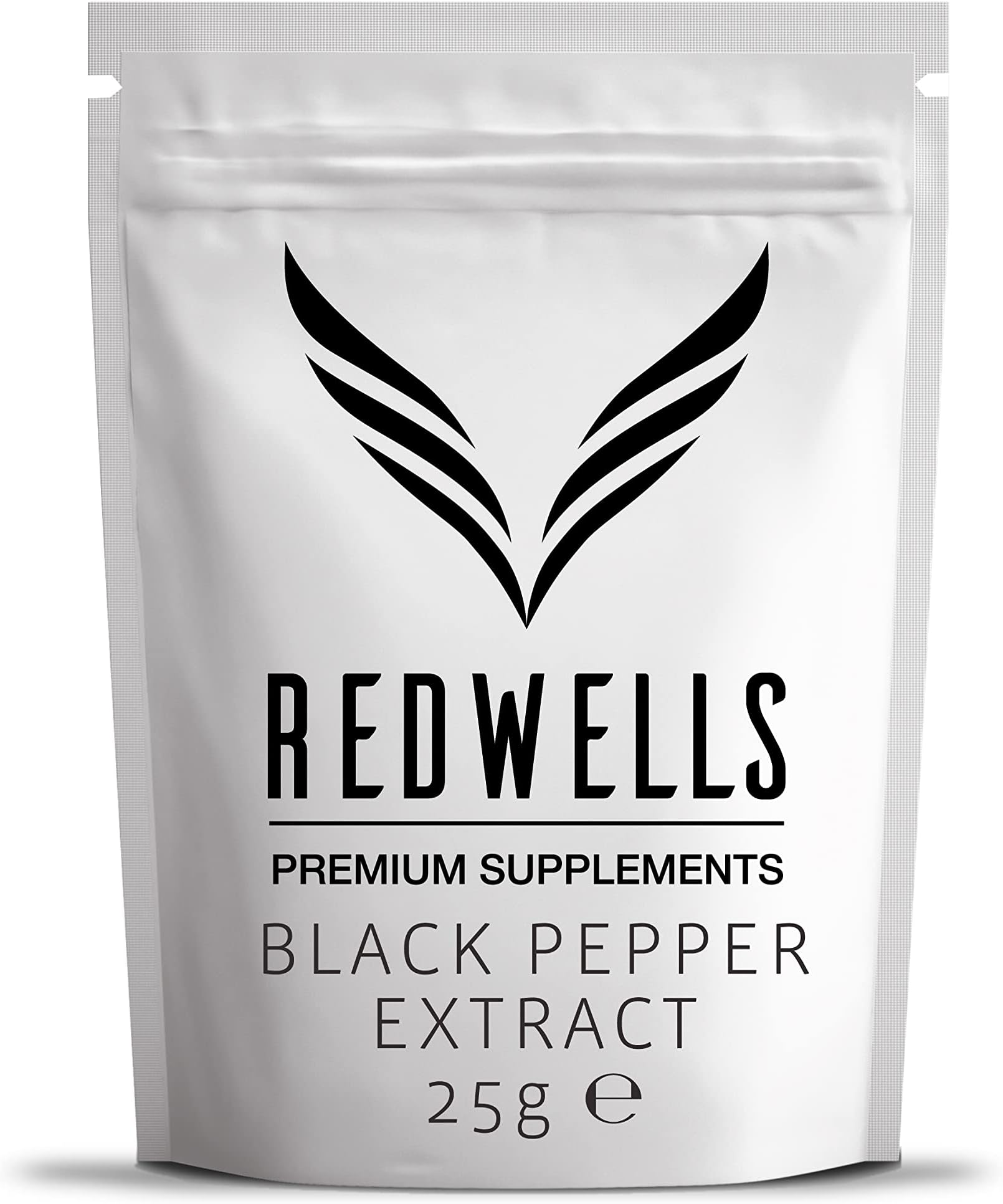 Black Pepper Extract Powder 95% Piperine Herbal Extract REDWELLS - 25g Pack