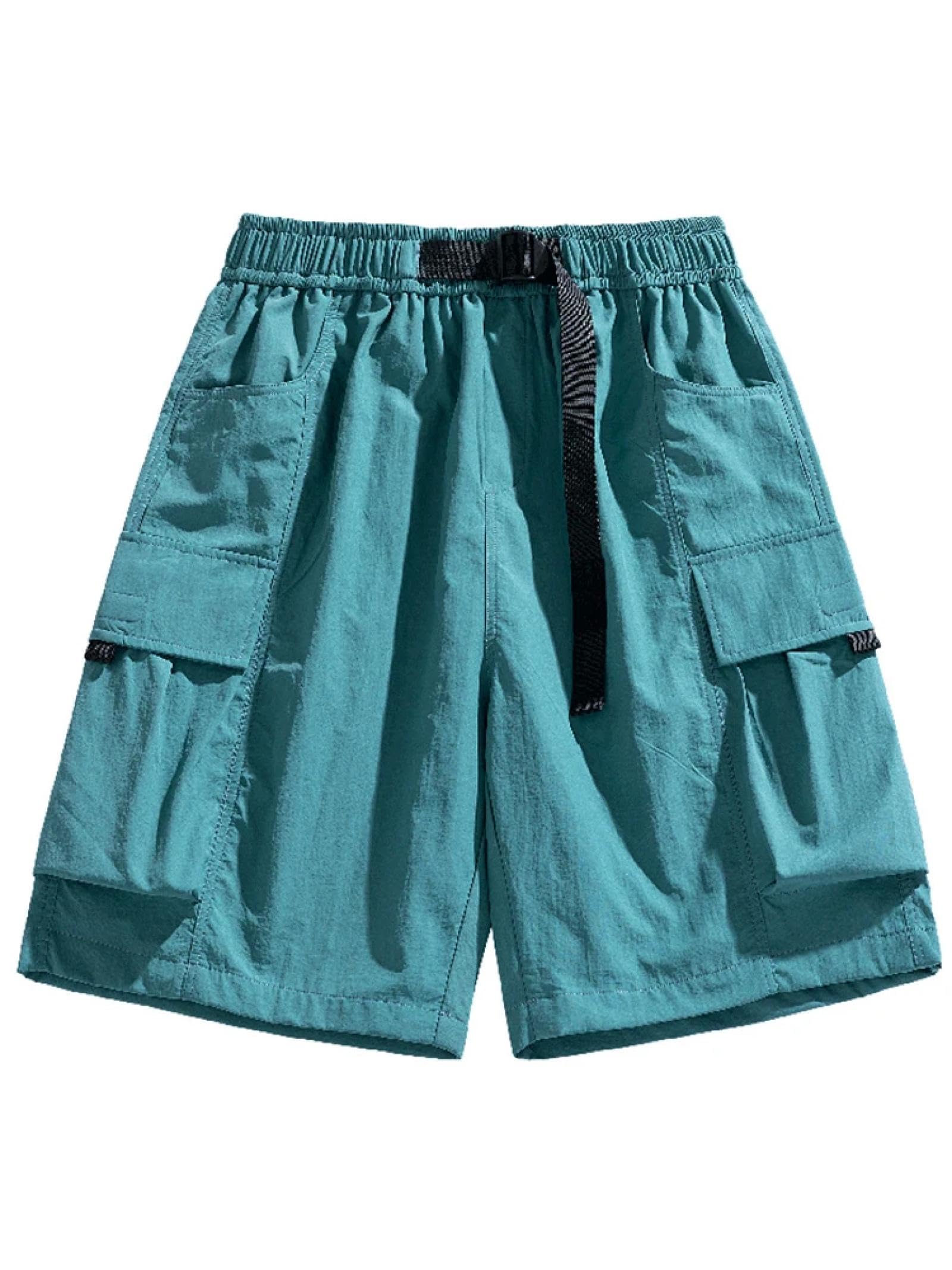 Pantaloncini Uomo Tasche Cargo Activewear All'aperto Corsa Casual Estate Cargo Shorts Uomo Casual Baggy Pantaloni Corti