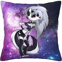 Hell-Uva Loona Throw Pillow Covers 12"X12" Decorative Soft Pillowcases Home Decor Living Room Cushion Cases for Bed Couch Car