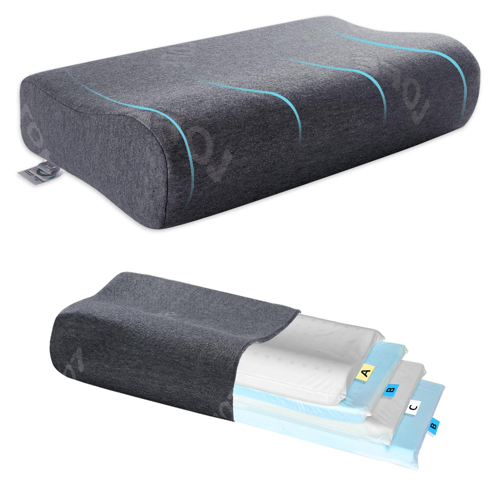 LOFE Adjustable Contour Pillow