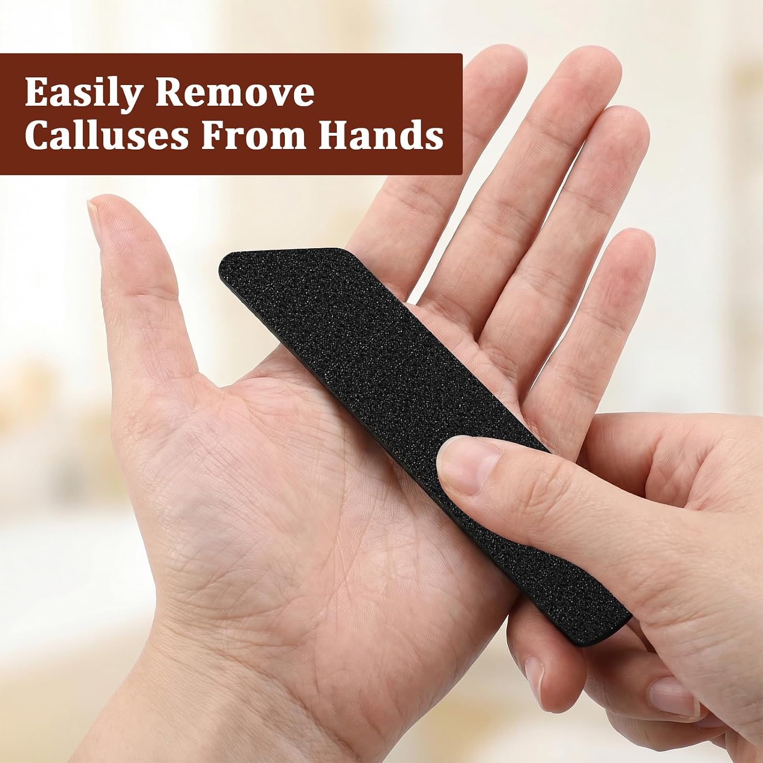 2 Sets Nano Glass Foot File with Bag, Foot Scrubber Callus Remover Portable Double-Sided Toe Care Hygienic Pedicure Tool in Shower Heel Scraper for Hard & Dead Skin Removal Cracking, Wet and Dry Feet