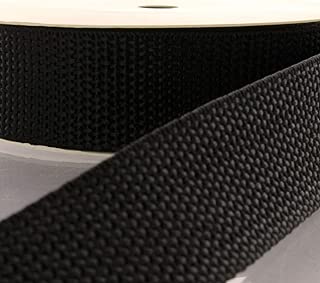 HBC | 1.25 Inch Polypropylene Webbing - Black 5 Yards - coolthings.us