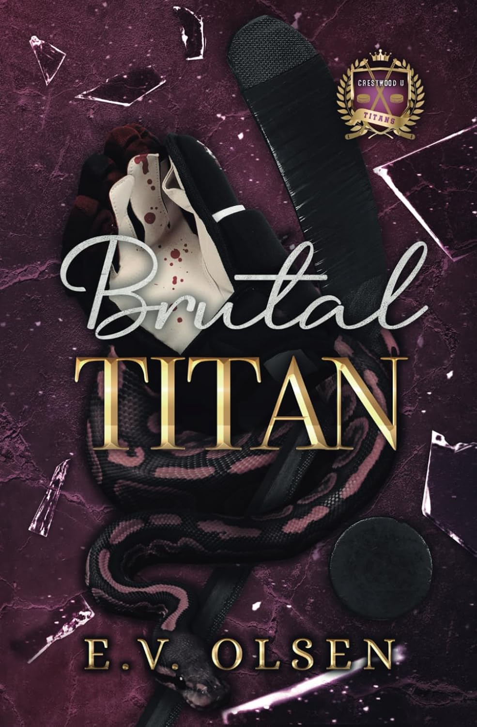 Amazon.com: Brutal Titan: A Rivals to Lovers MM College Hockey Romance ...