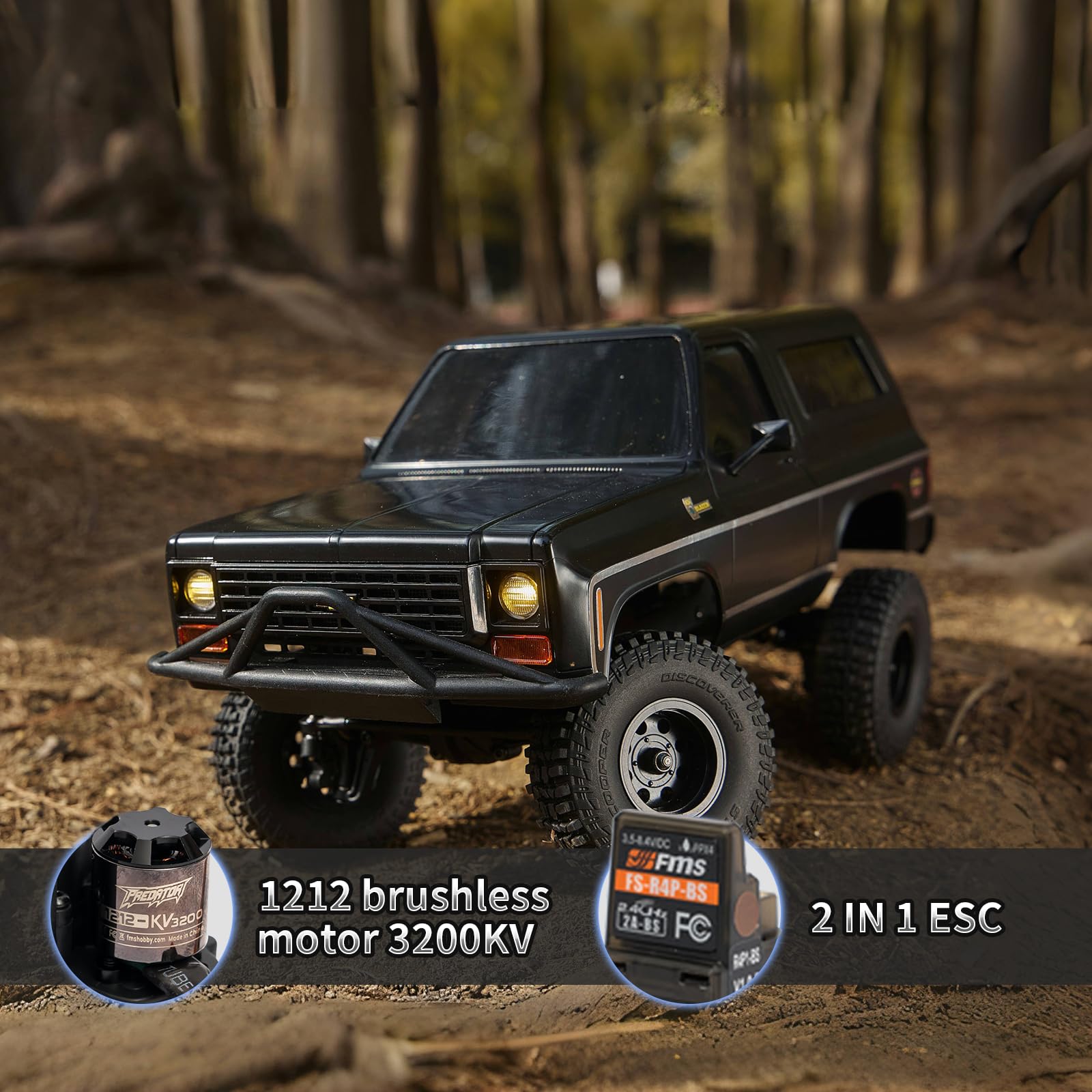 ブラシレス　ラジコン　FMS Fcx24 K5Pro Amazon.co.jp: BEEZRC FMS RCクローラー 1/24 FCX24 K5 PRO RTR