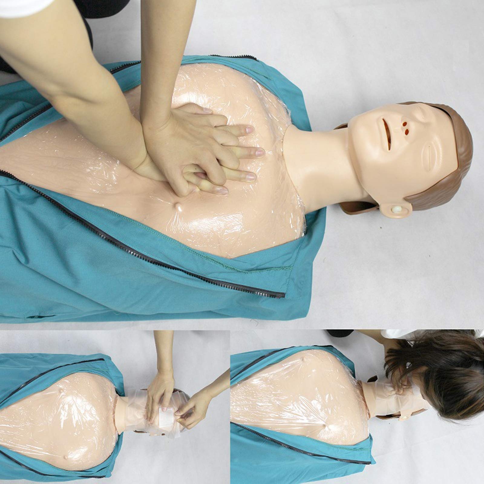 Beruf Trainingspuppe Herz-Lungen-Wiederbelebung Simulator, CPR Puppe Erste Hilfe, CPR Trainingspuppe für Krankenhaus Bildungsschule