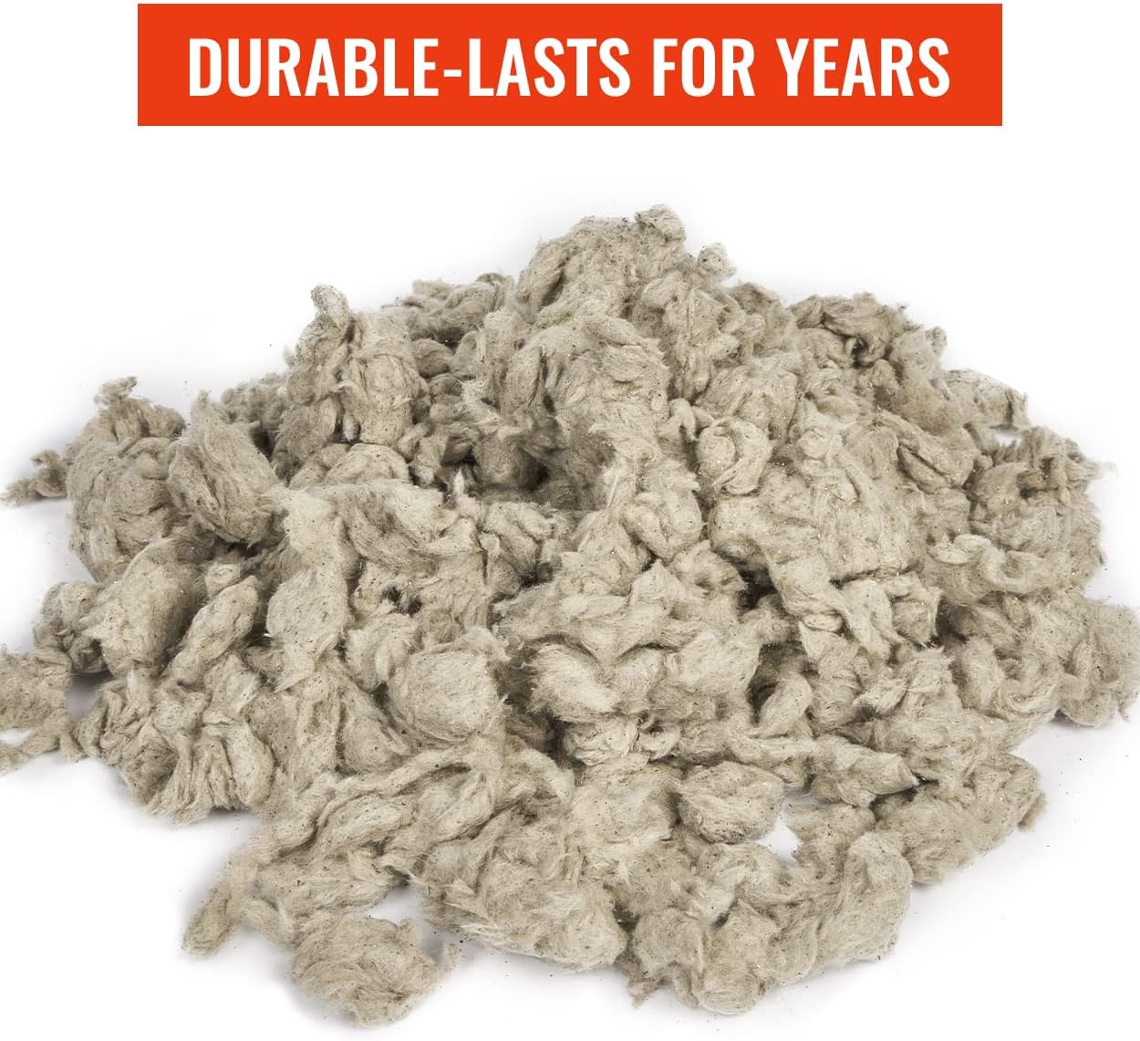 GASPRO 10 Oz Gas Fireplace Embers and 10lb Large Lava Rocks