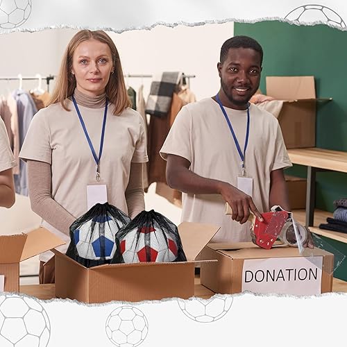 Miniatura 5 de Paquete de 2 pelotas de fútbol desinfladas de Navidad con bomba para niños, tamaño 3, tamaño 4, tamaño 5, ofertas a granel, pelotas de fútbol con